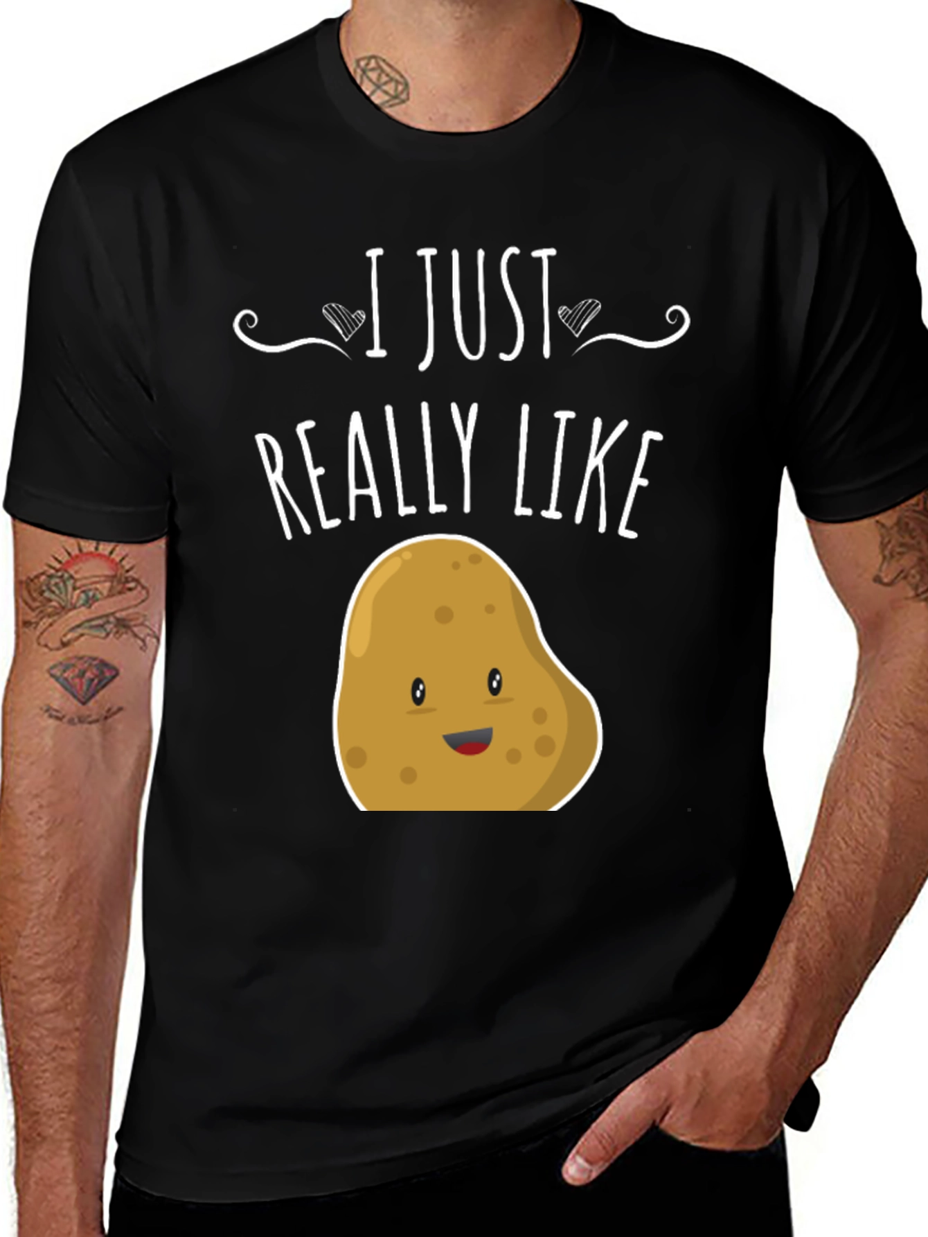 Variant 29 of I Just Really Like Potatoes T-Shirt
