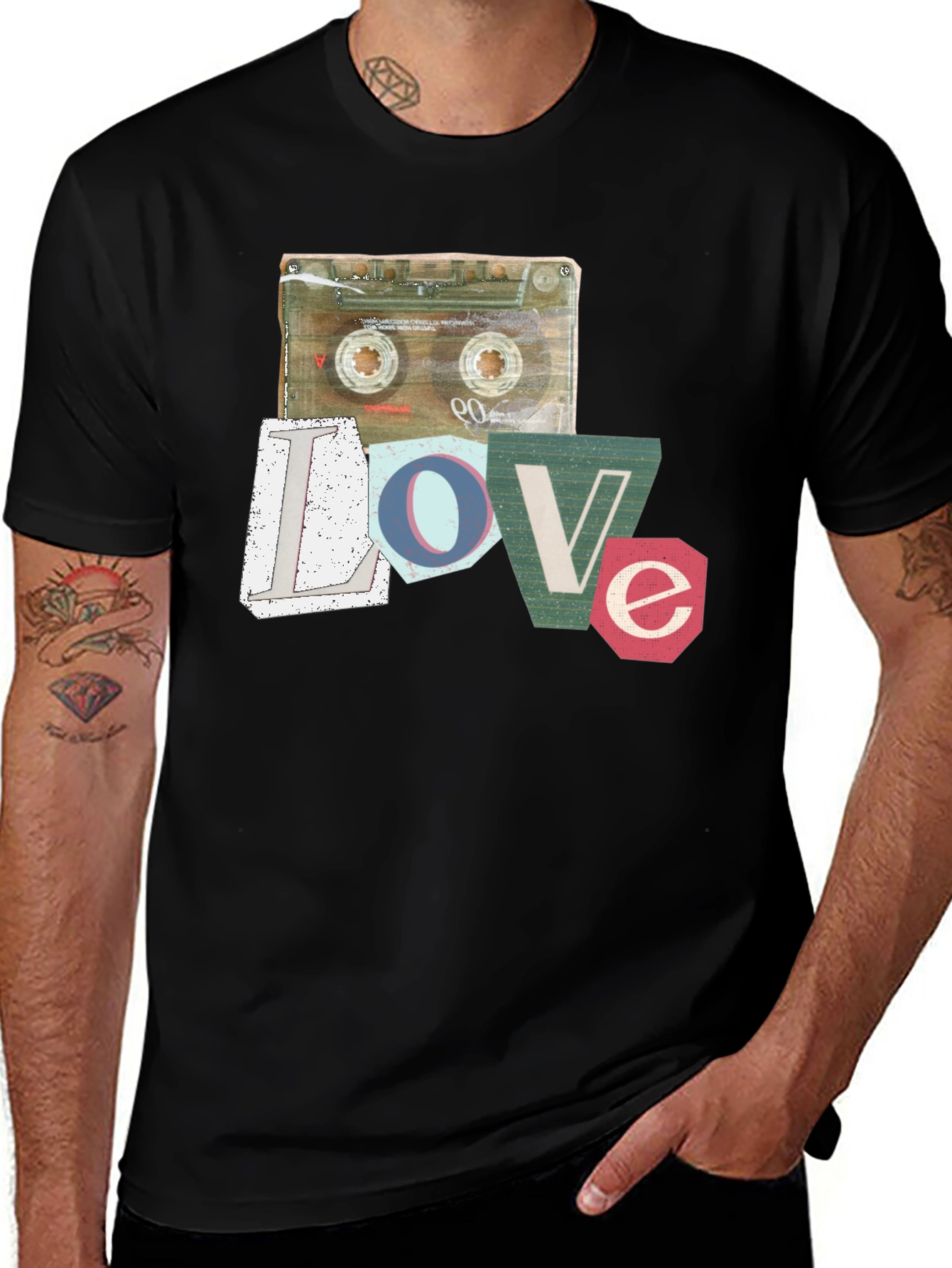 Retro Mixtape LOVE T-Shirt