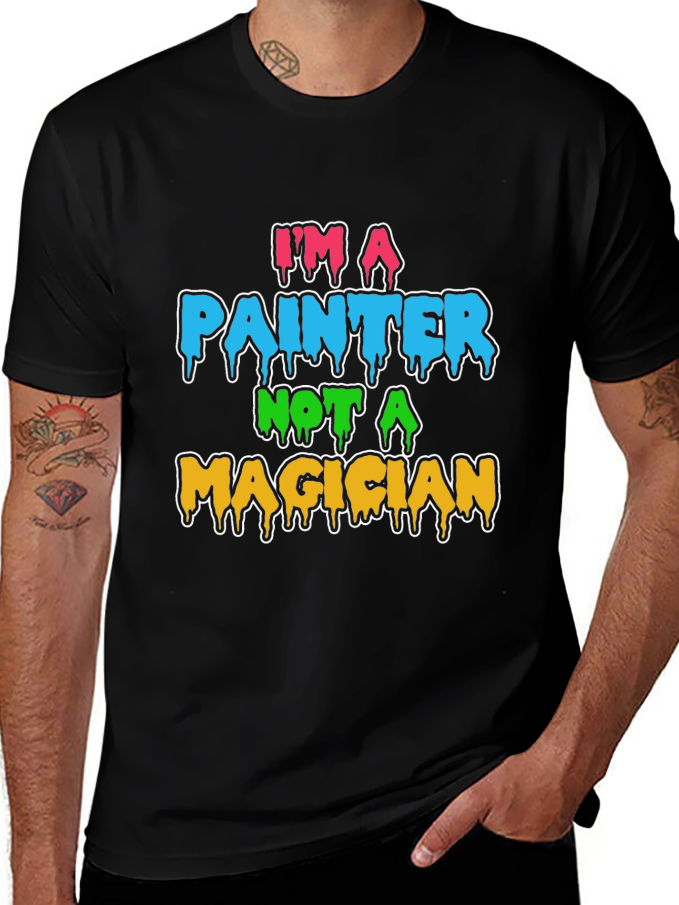 Variant 19 of Painter T-Shirt - I'm a Painter Not a Magician