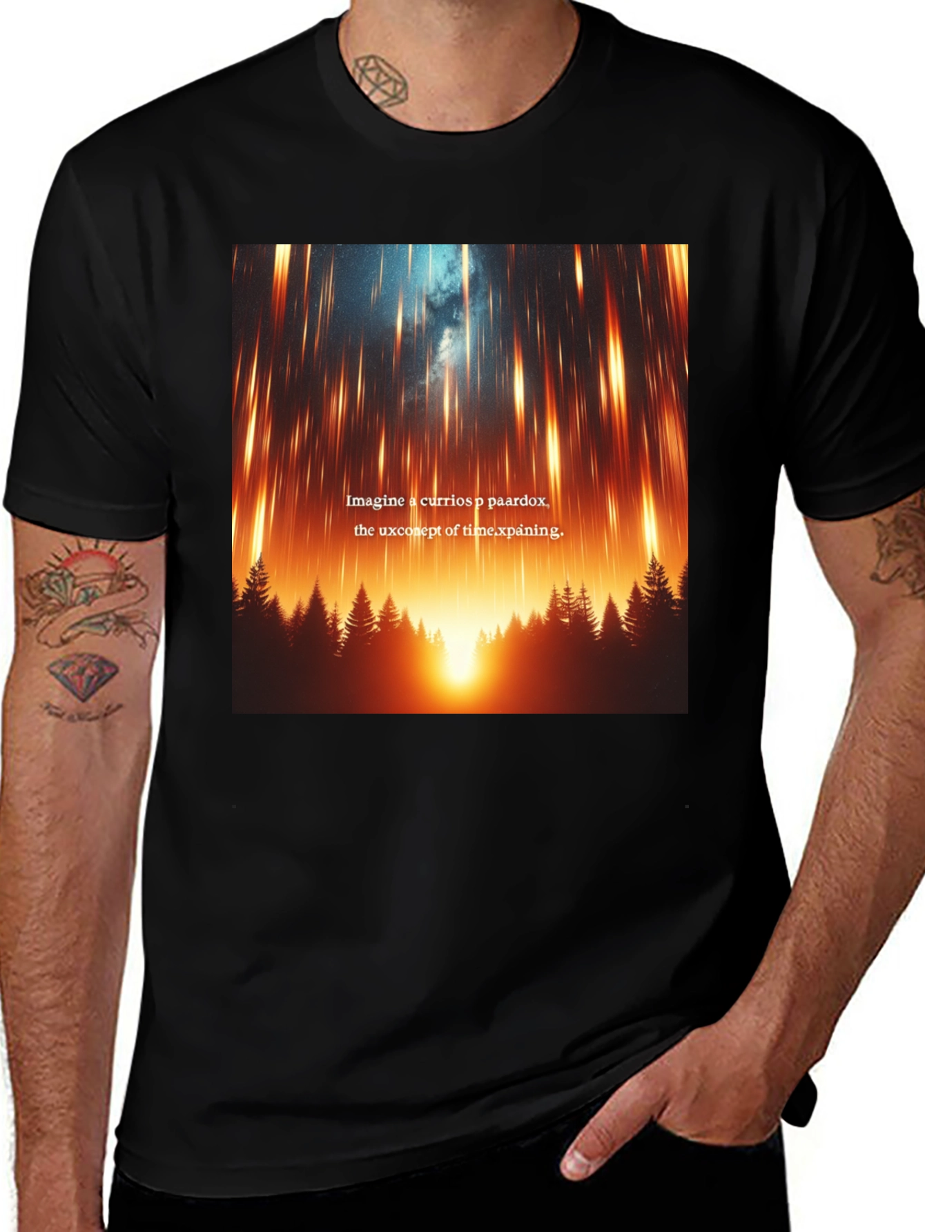 Time Paradox Forest T-Shirt