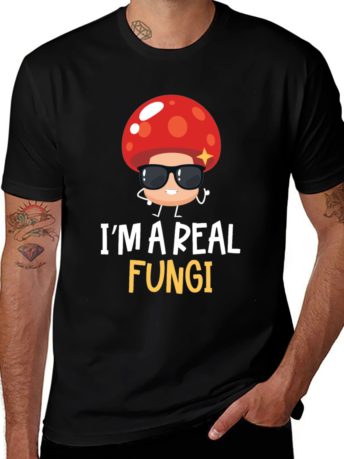 Variant 17 of I'm a Real Fungi T-Shirt
