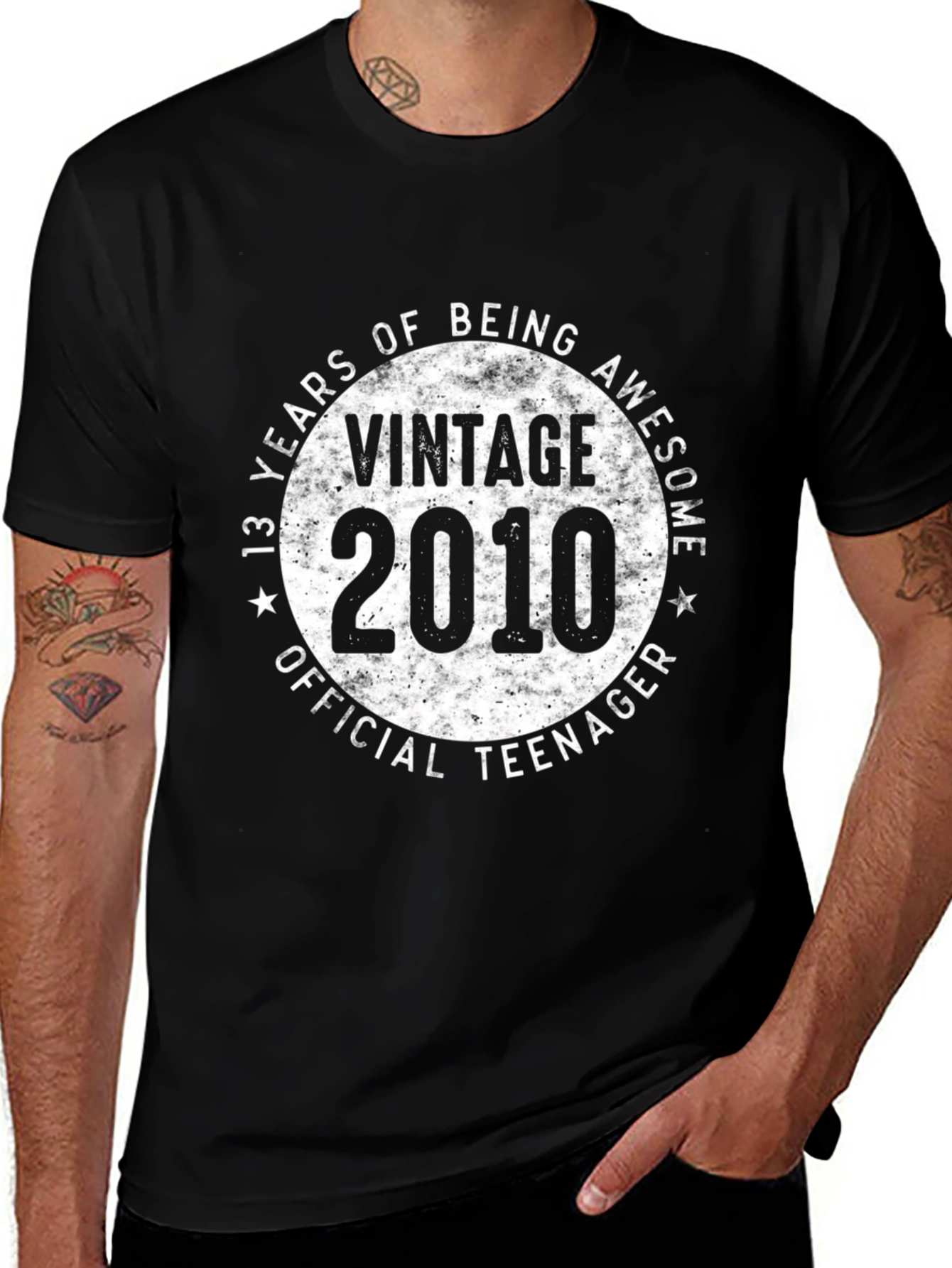 Variant 7 of Vintage 2010 Official Teenager T-Shirt