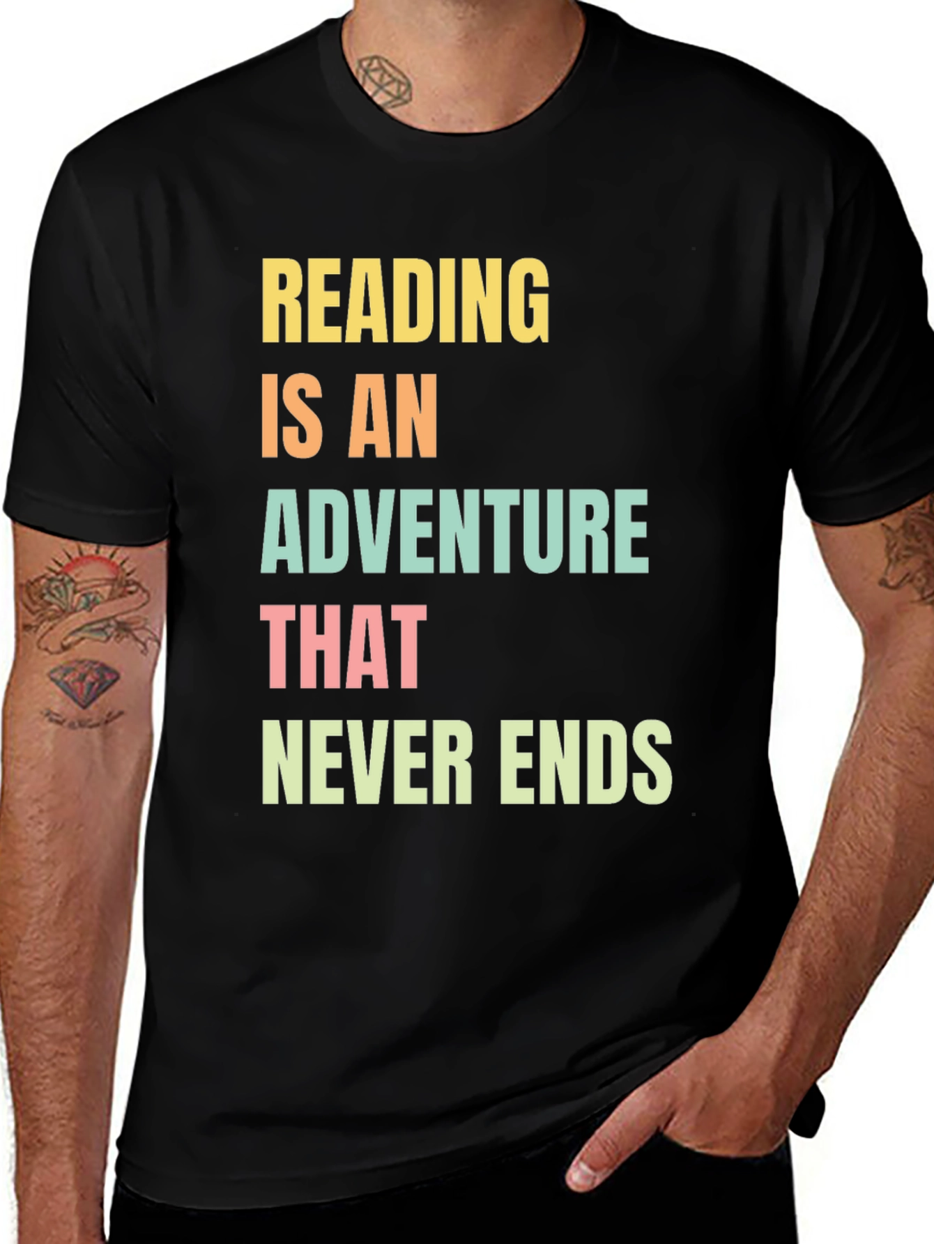 Variant 24 of Reading Adventure T-Shirt