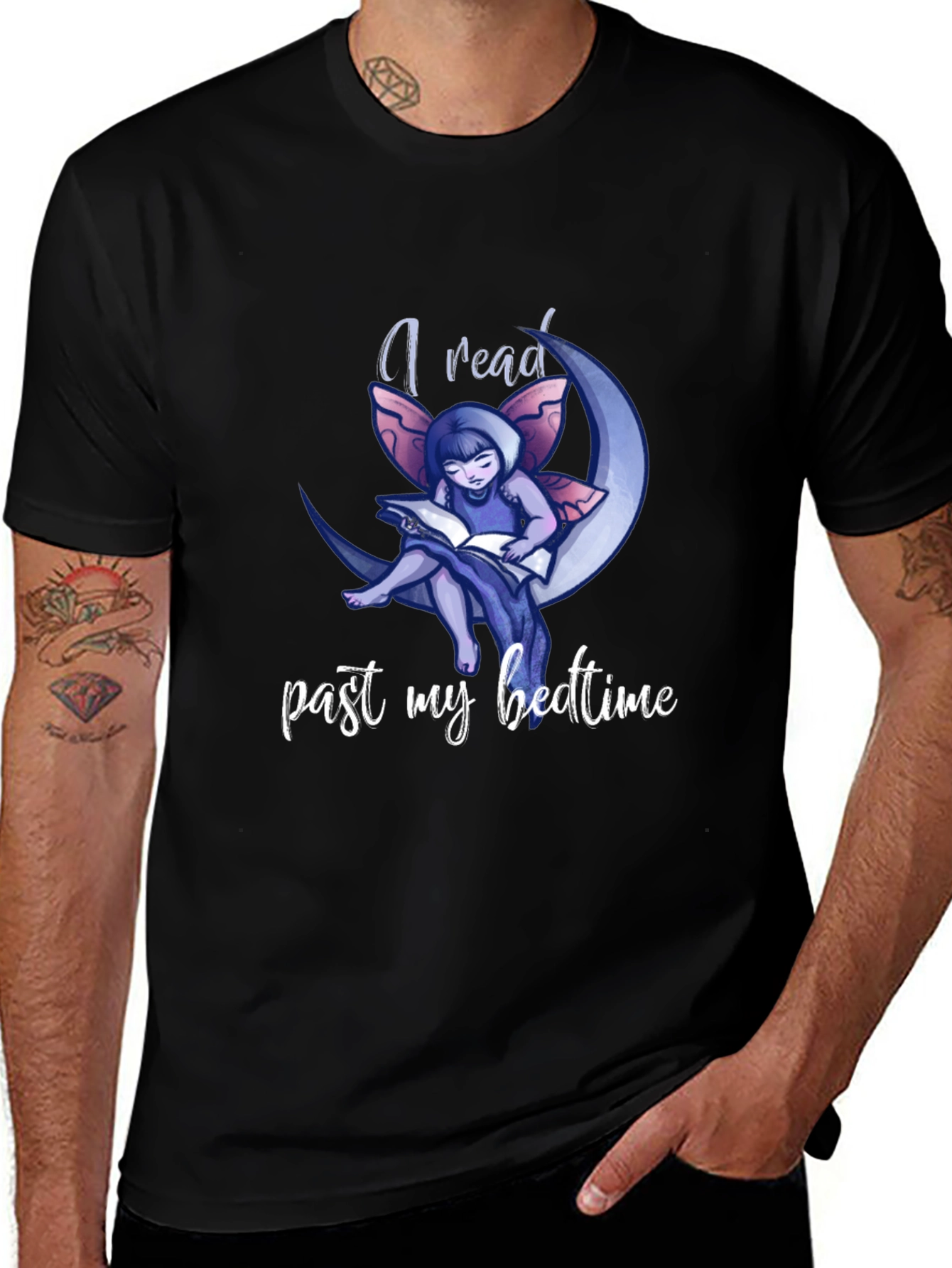 Variant 16 of I Read Past My Bedtime T-Shirt