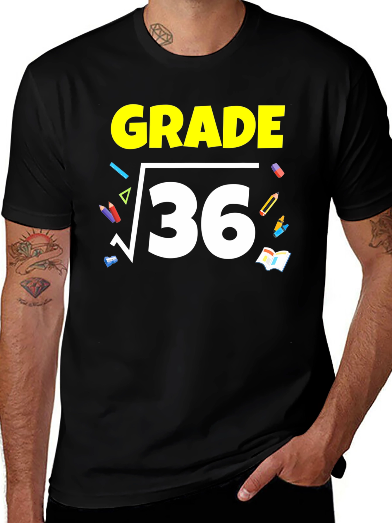Math Grade 6 T-Shirt - Square Root of 36