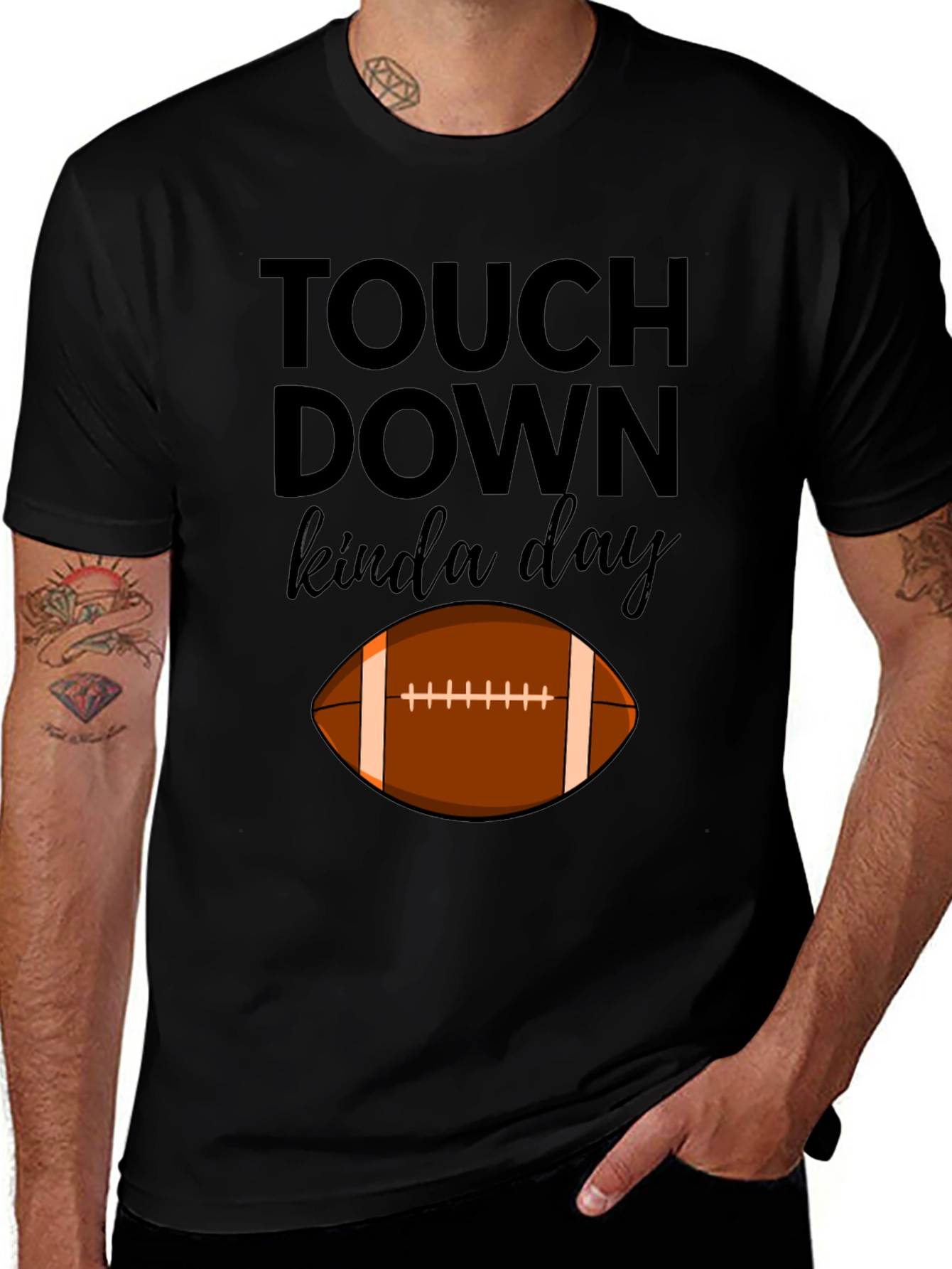 Touchdown Kinda Day Graphic T-Shirt