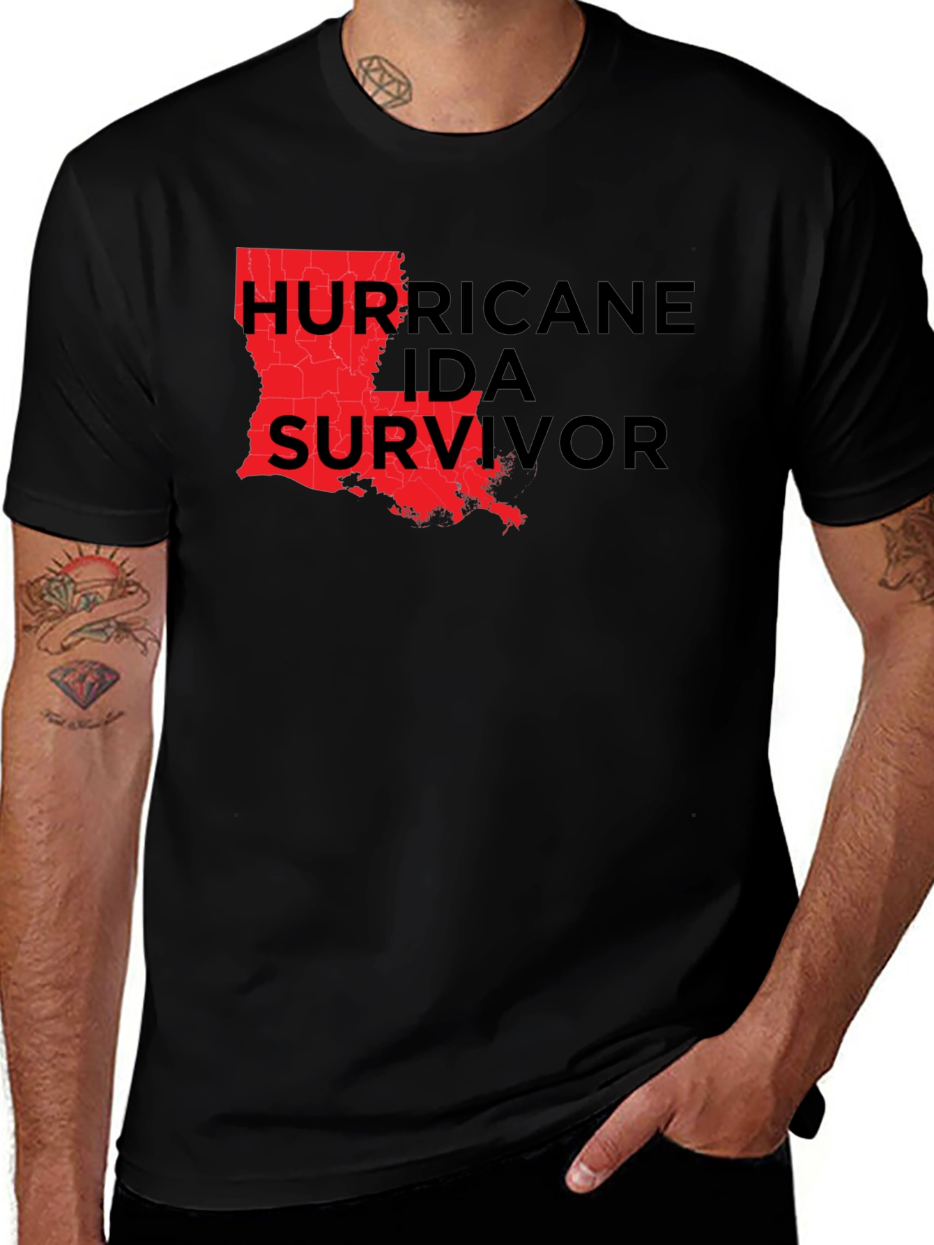 Hurricane Ida Survivor T-Shirt