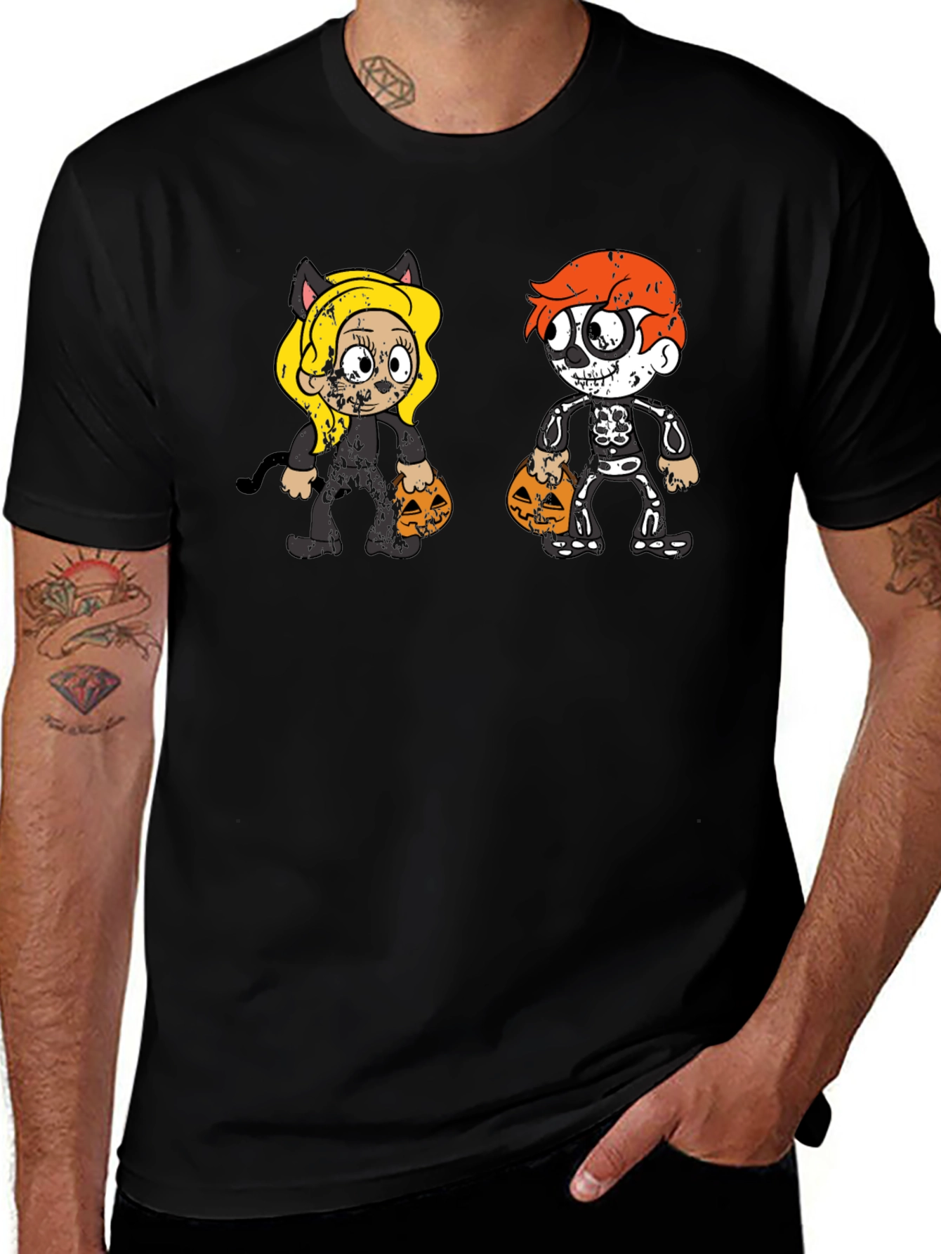 Variant 13 of Halloween Costume Graphic T-Shirt