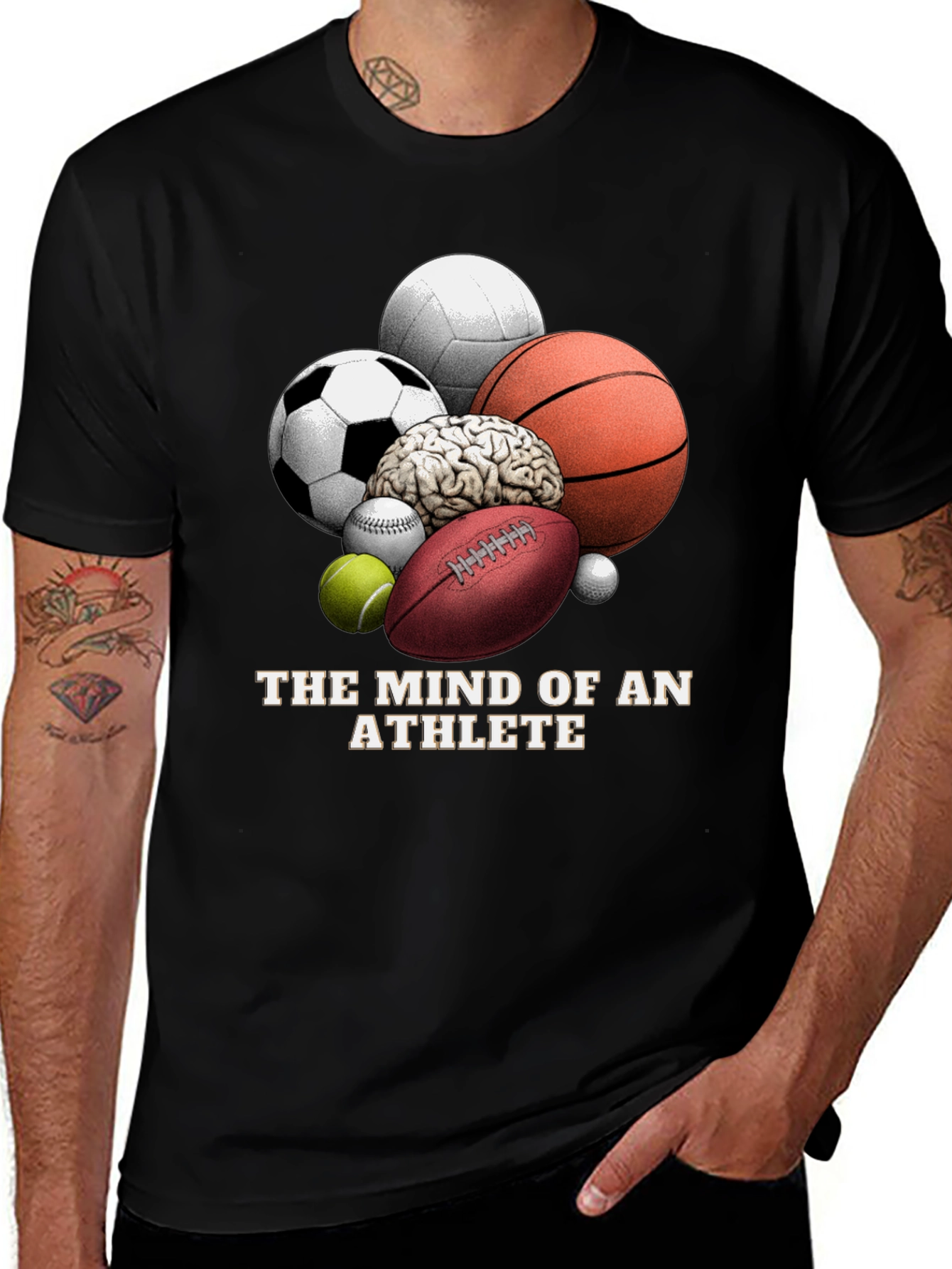 Variant 24 of Athlete Mindset T-Shirt