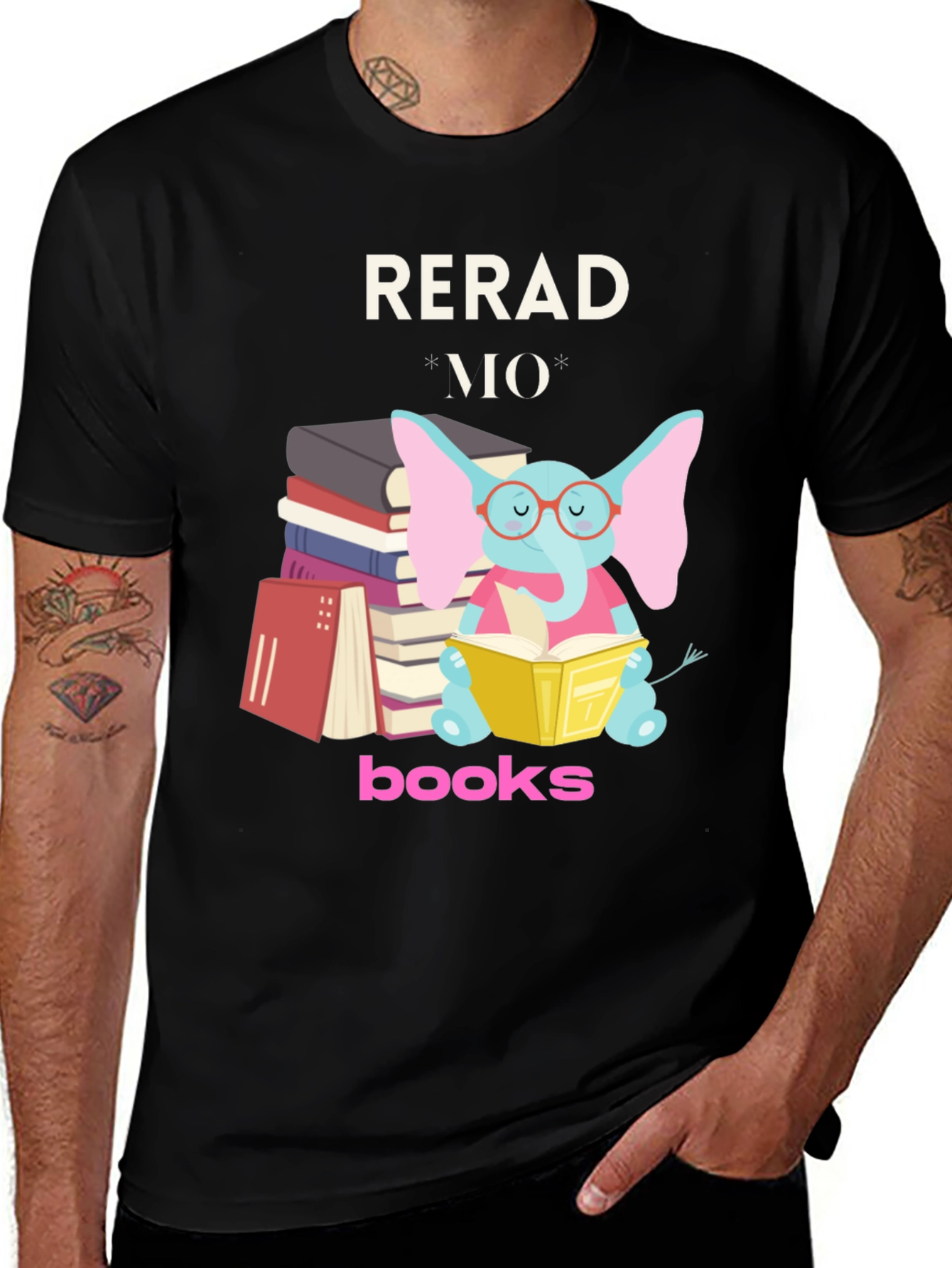 Variant 8 of Read More Books T-Shirt