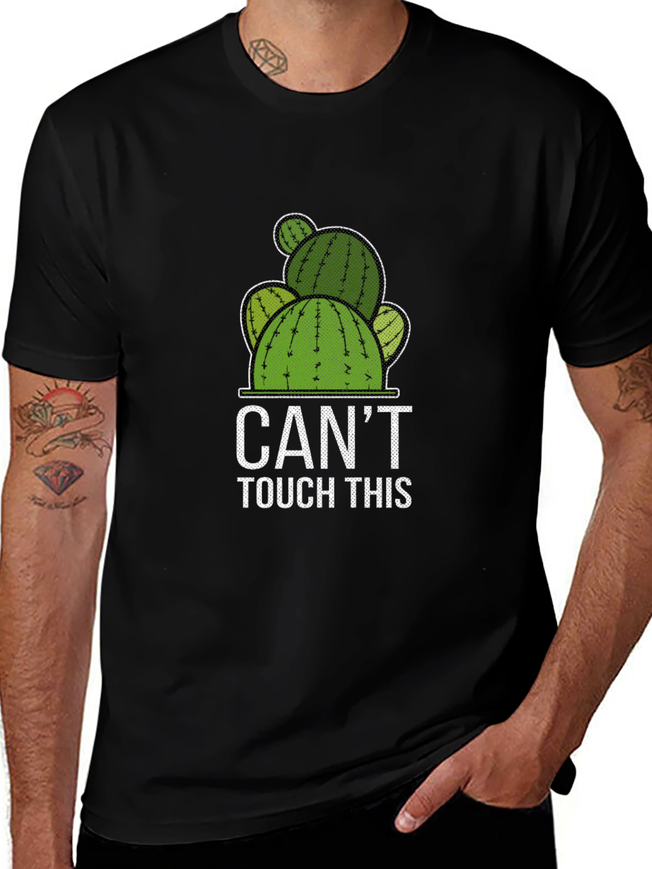 Variant 30 of Can't Touch This Cactus Graphic T-Shirt