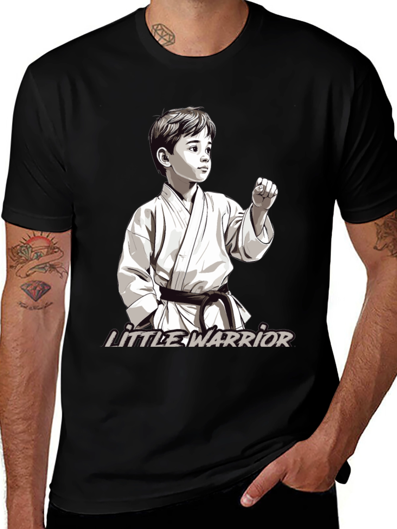 Variant 26 of Little Warrior Graphic T-Shirt