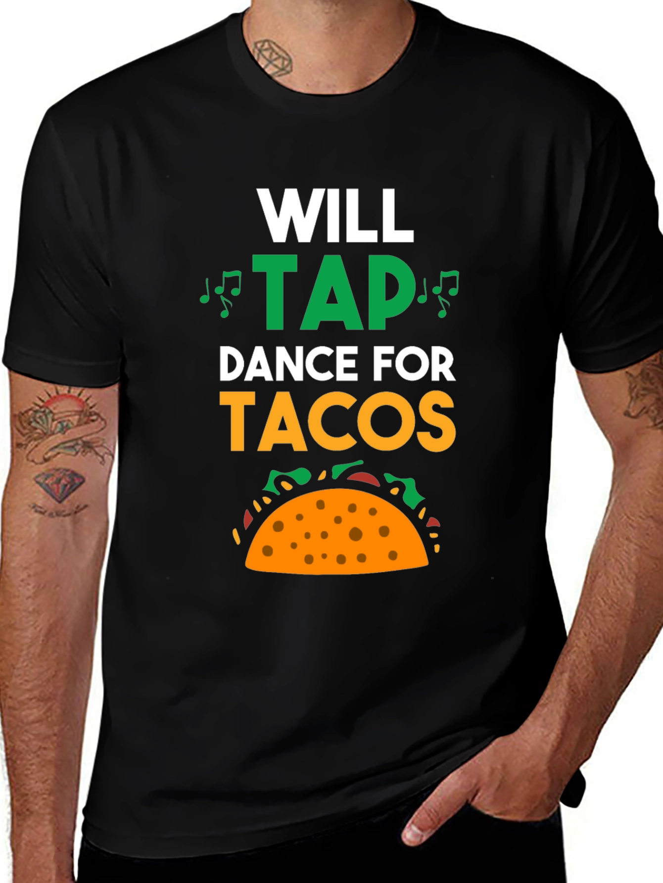 Variant 16 of Will Tap Dance for Tacos T-Shirt