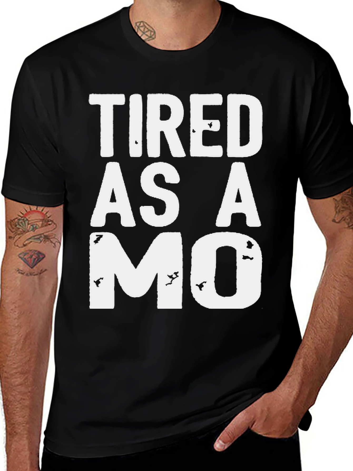 Tired as a Mother T-Shirt - Funny Mom Life Tee