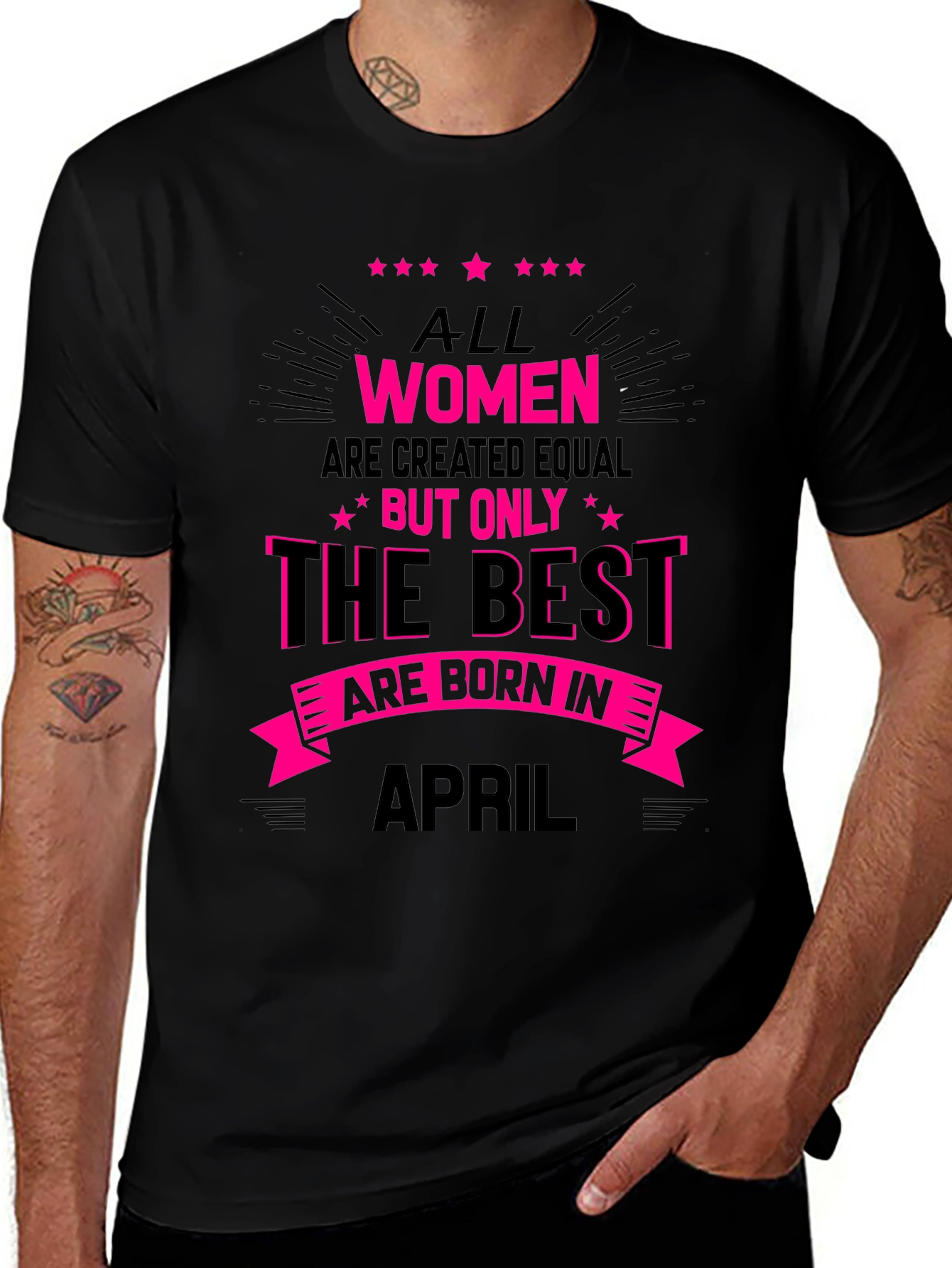Variant 21 of Best Women Born in April T-Shirt