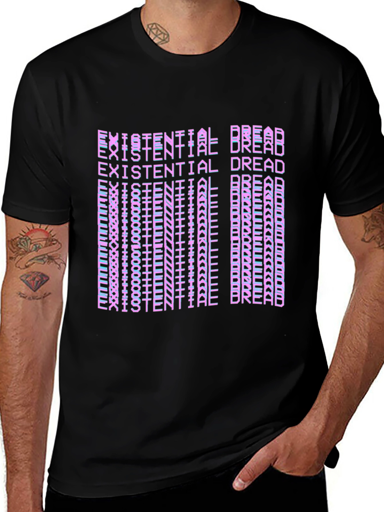 Variant 20 of Existential Dread Graphic T-Shirt - Comfort Fit