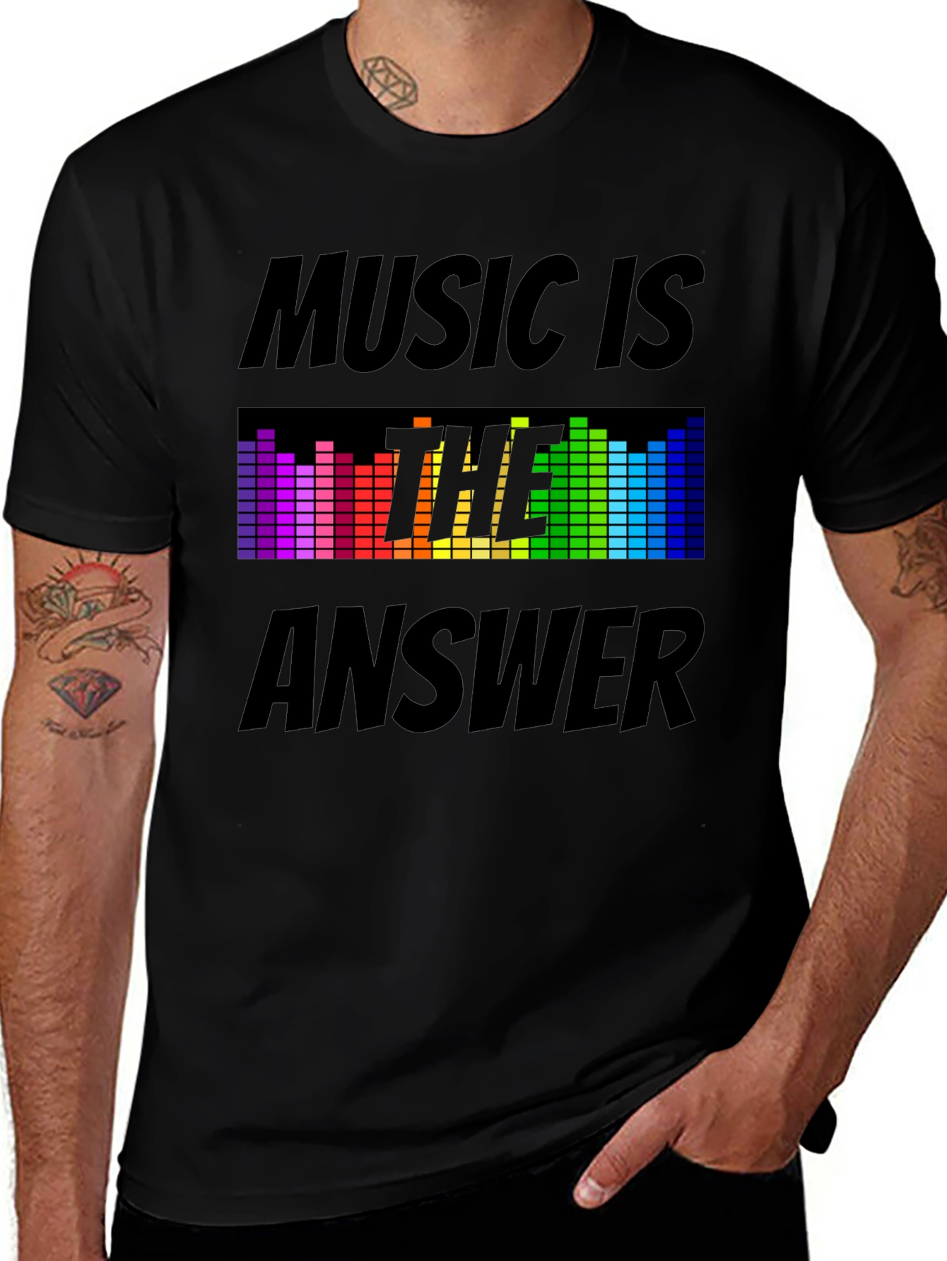 Variant 11 of Music is the Answer T-Shirt