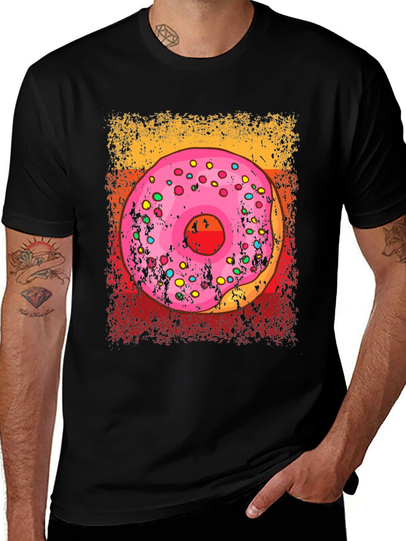 Variant 15 of Donut T-Shirt - Sweet Treat Graphic Tee