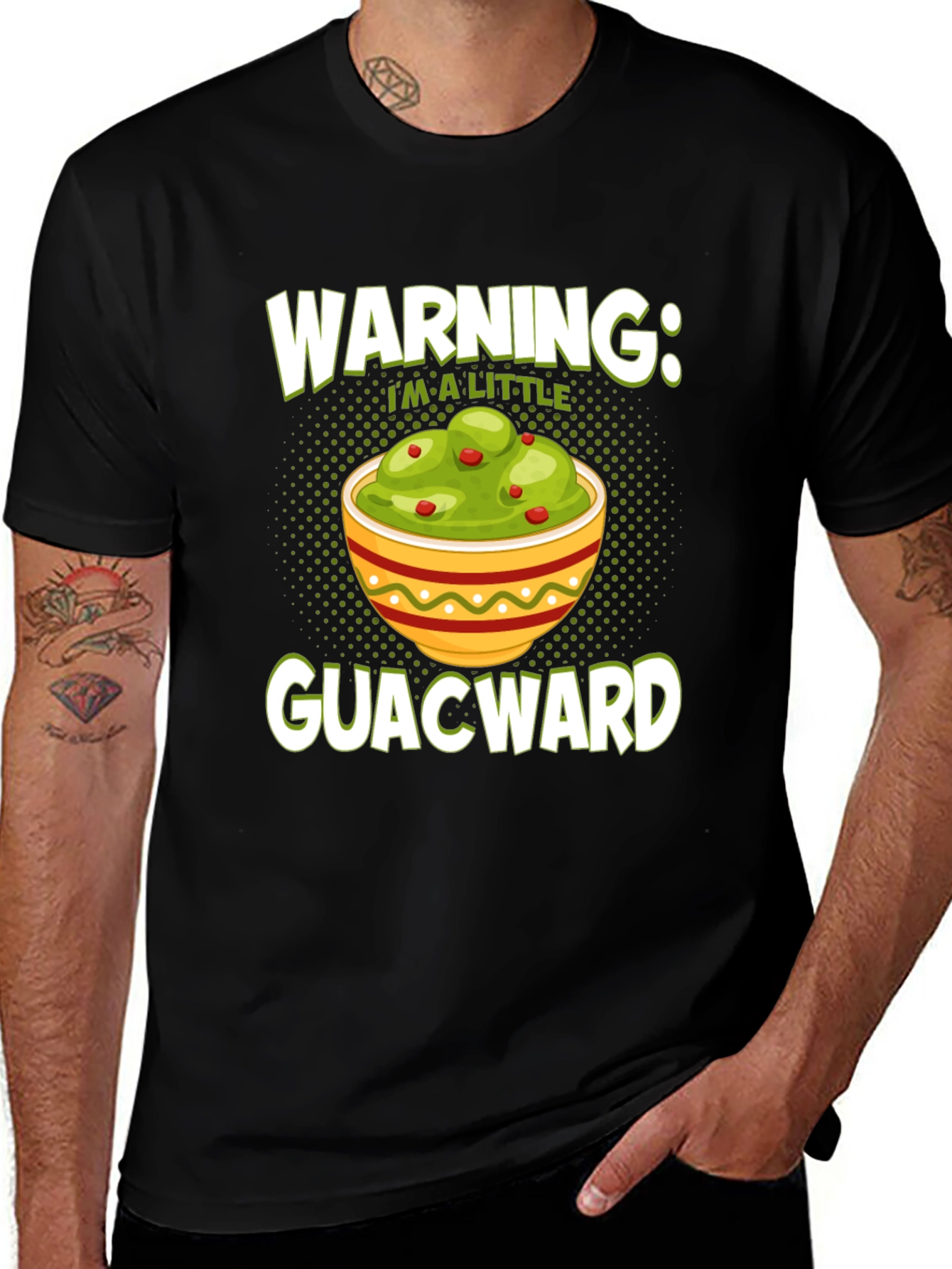 Variant 28 of Warning: I'm a Little Guacward Graphic Tee