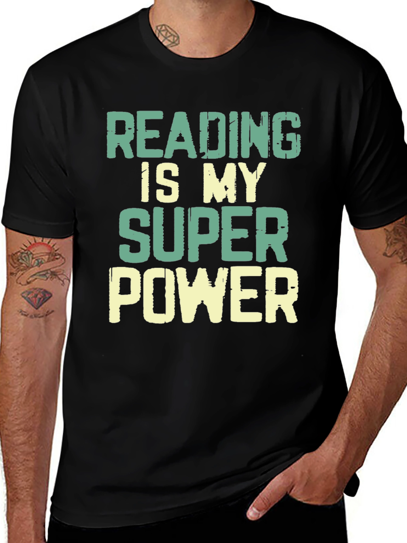 Variant 28 of Reading is My Superpower Graphic Tee