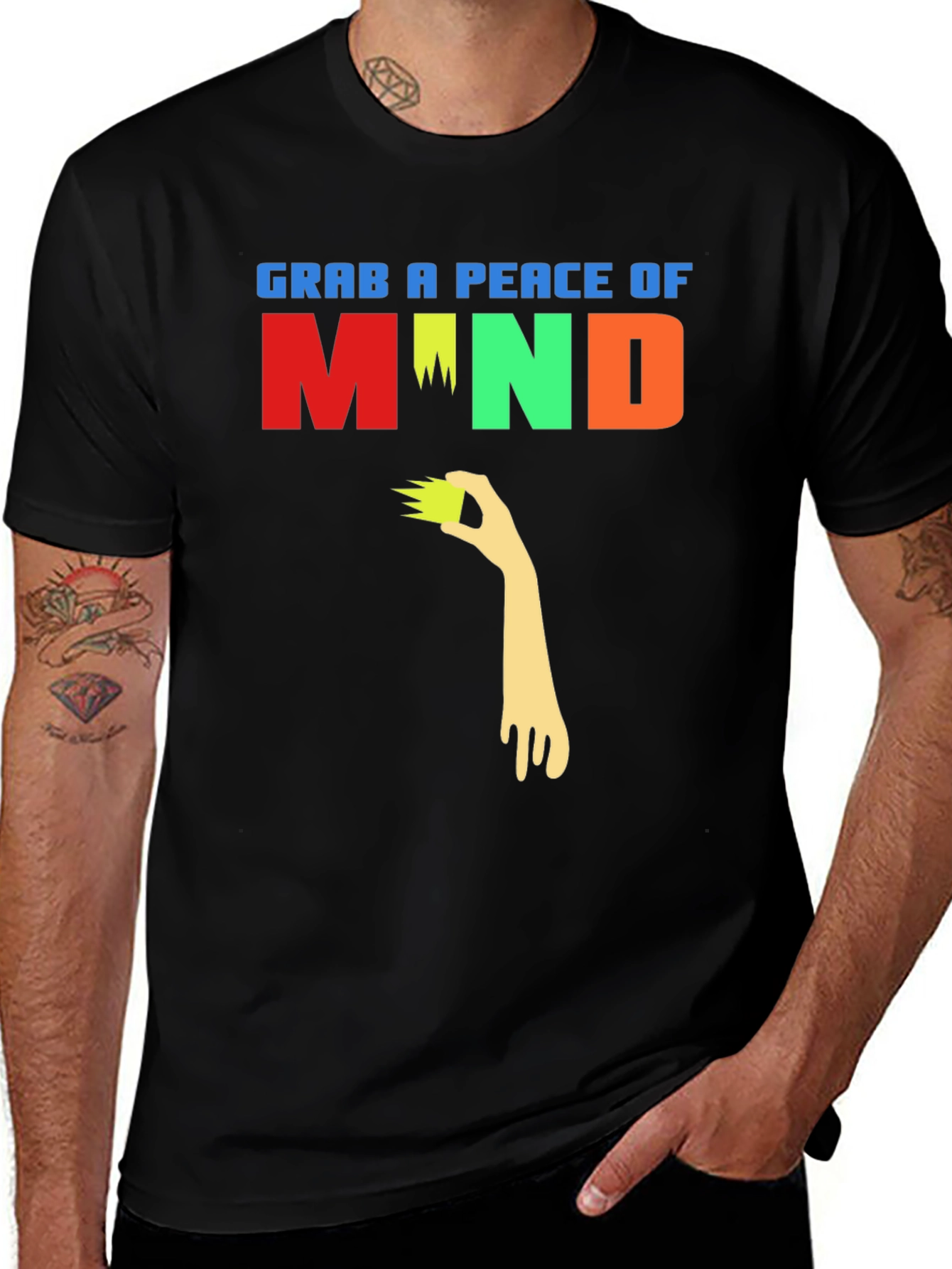 Variant 10 of Grab A Peace Of Mind Graphic T-Shirt