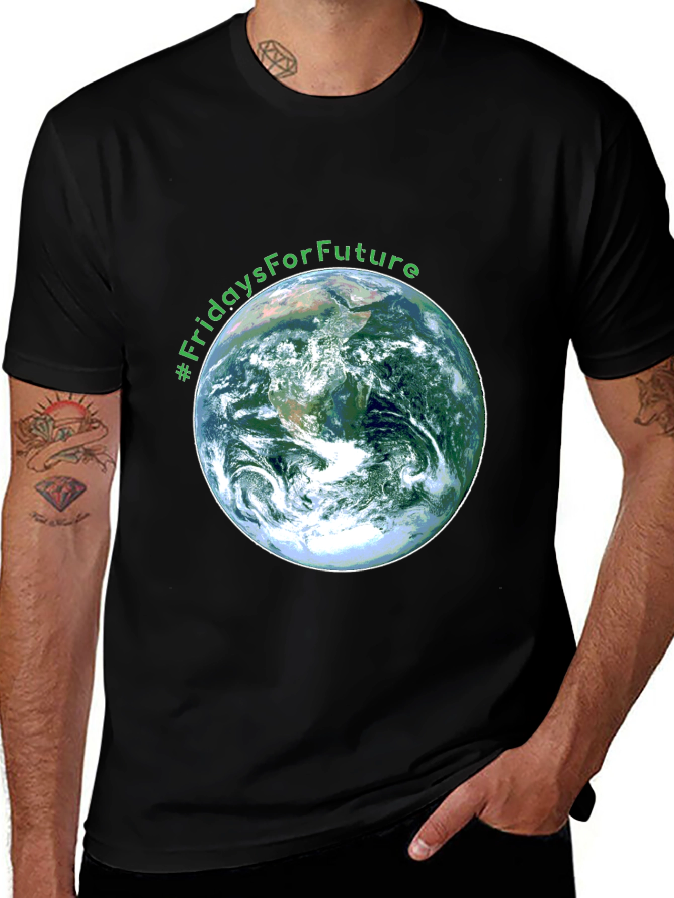 Variant 18 of Fridays For Future Earth Graphic T-Shirt