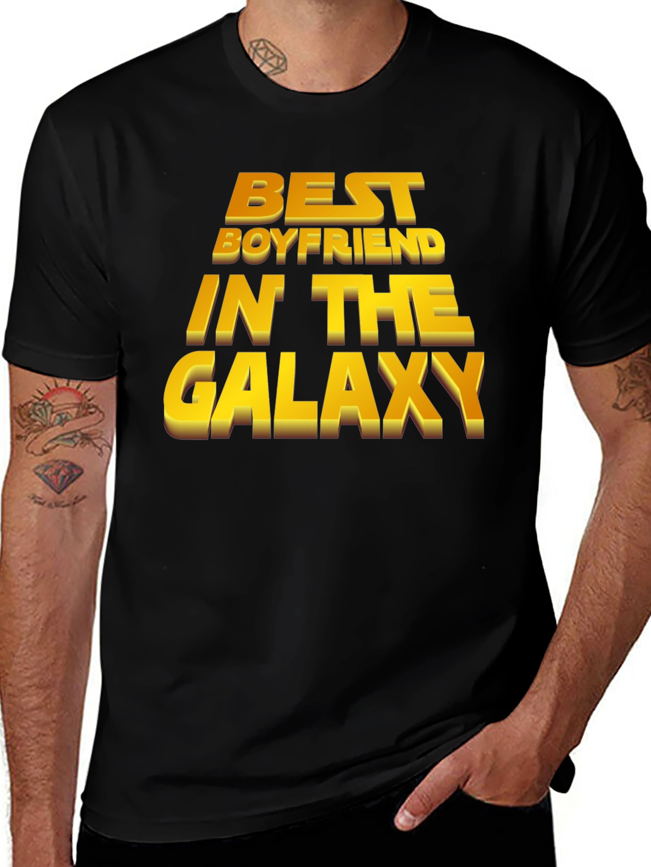 Variant 12 of Best Boyfriend in the Galaxy T-Shirt