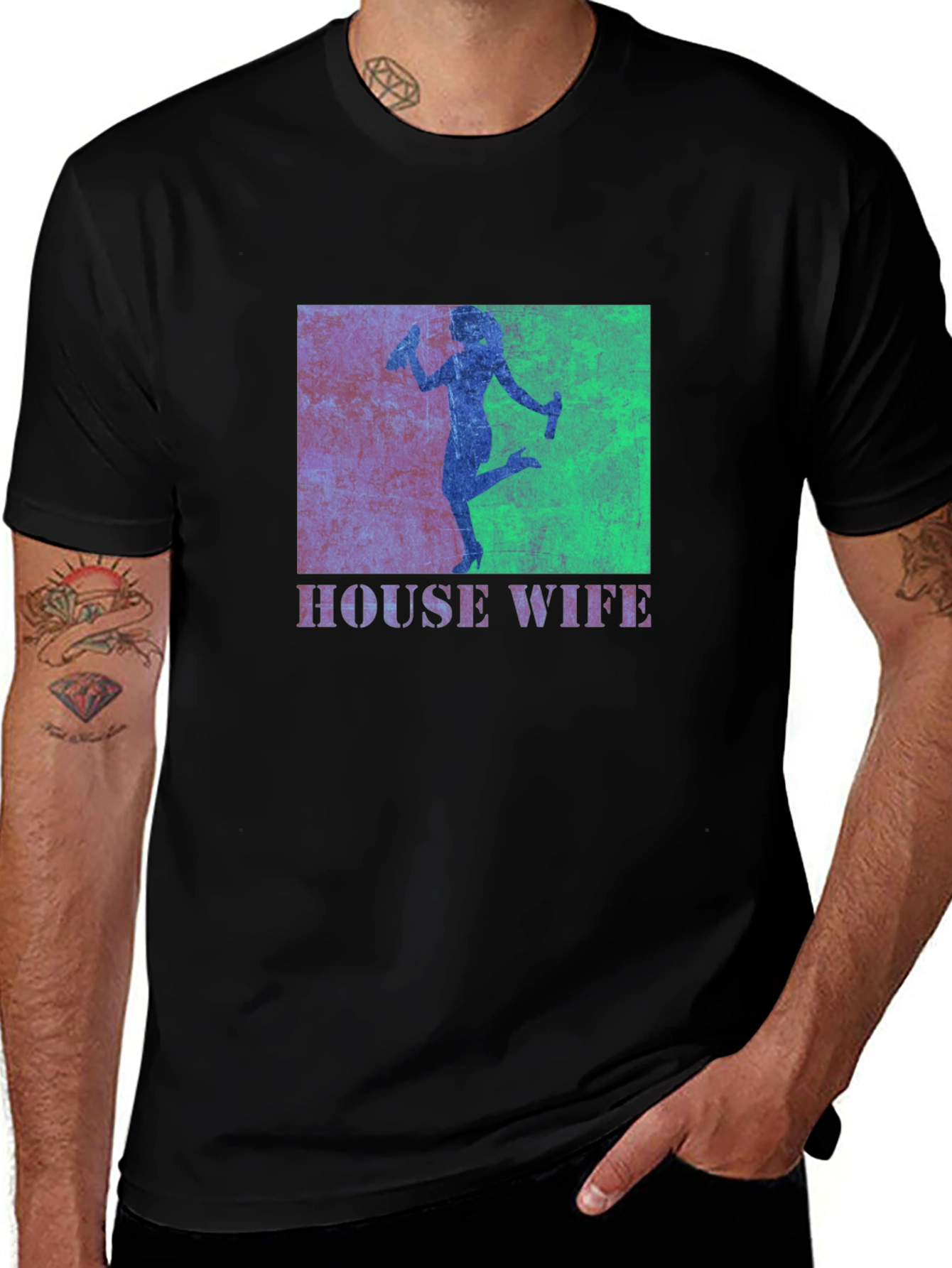 Variant 19 of Housewife Graphic Tee - Clean Humor