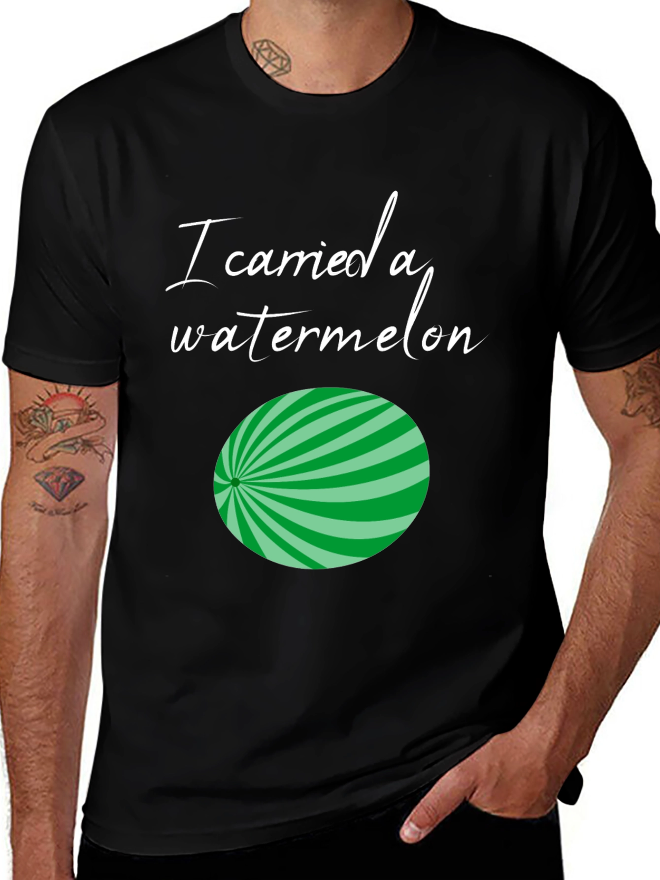 Variant 29 of I Carried a Watermelon Graphic T-Shirt