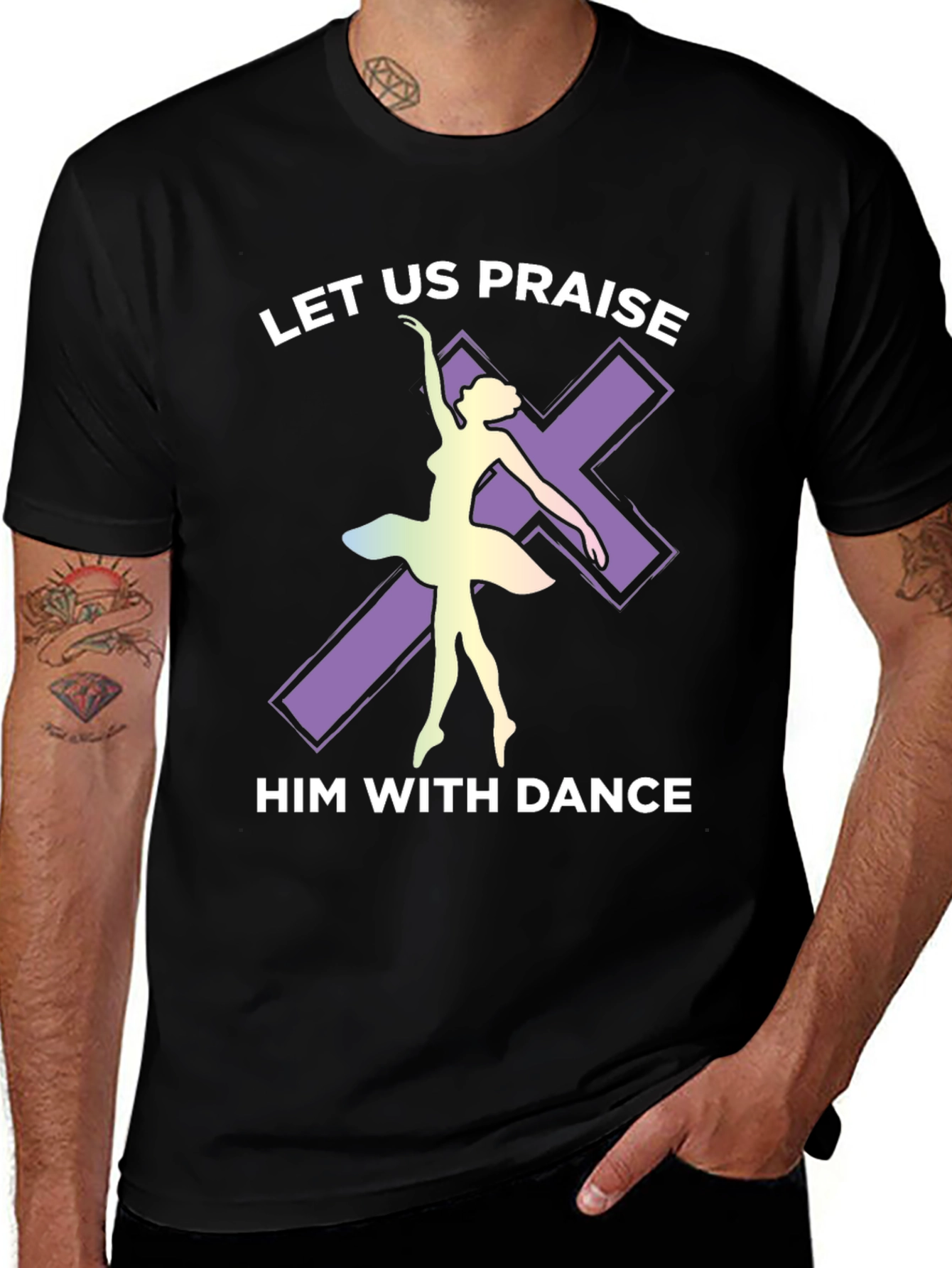 Variant 9 of Praise Him With Dance T-Shirt