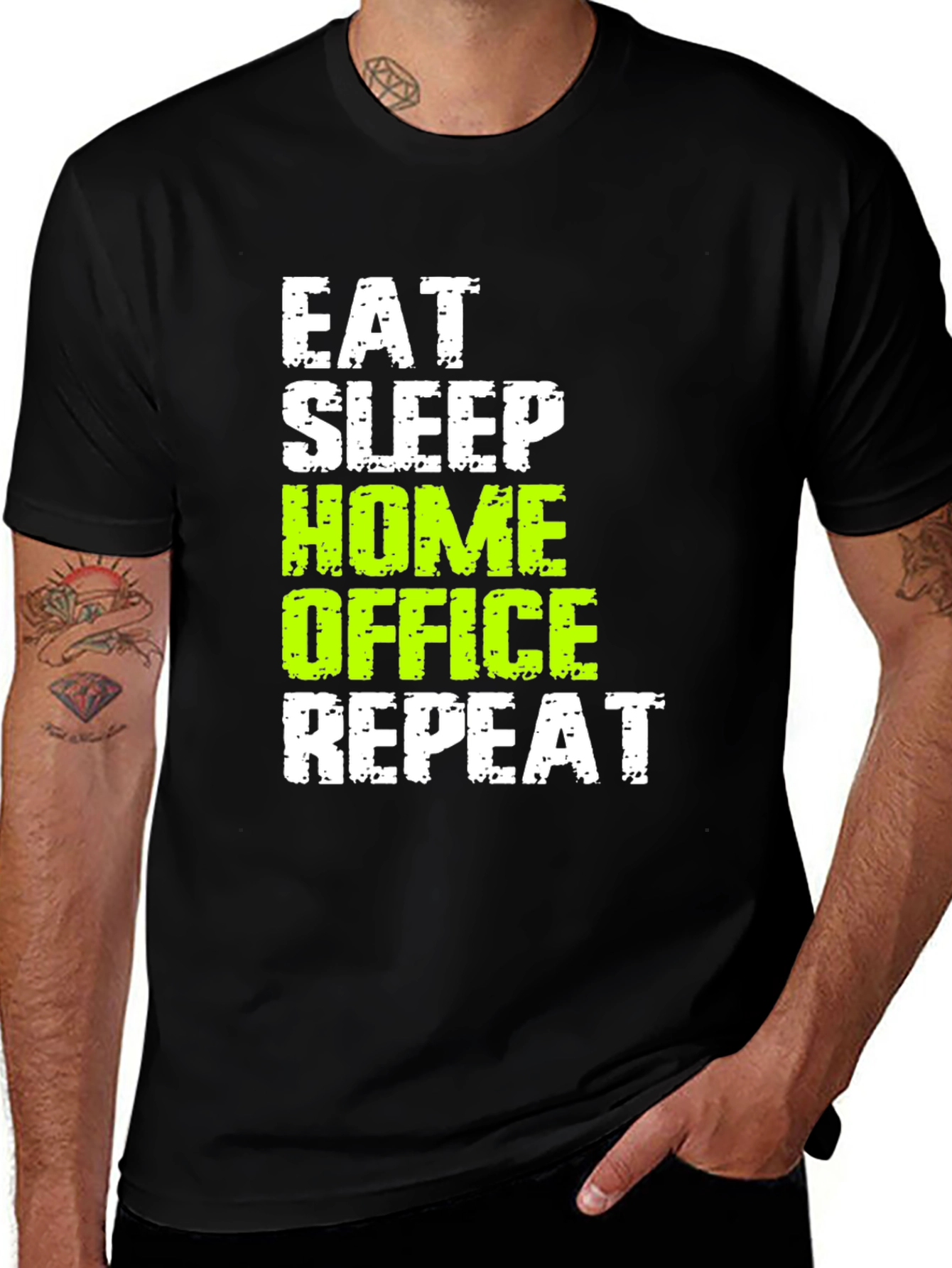 Variant 29 of Eat Sleep Home Office Repeat T-Shirt
