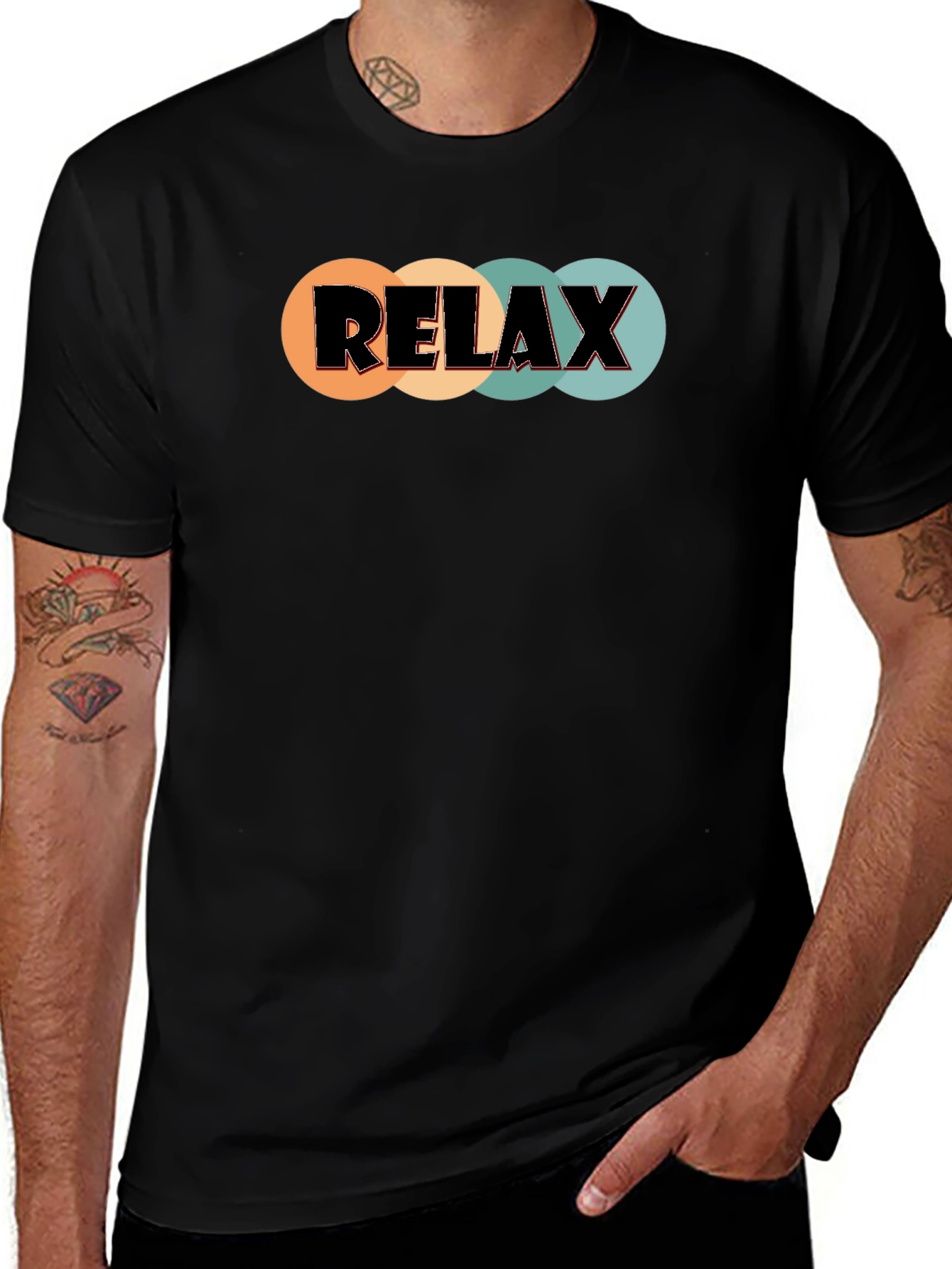 Variant 8 of Relax T-Shirt - Retro Style Comfort Fit Tee