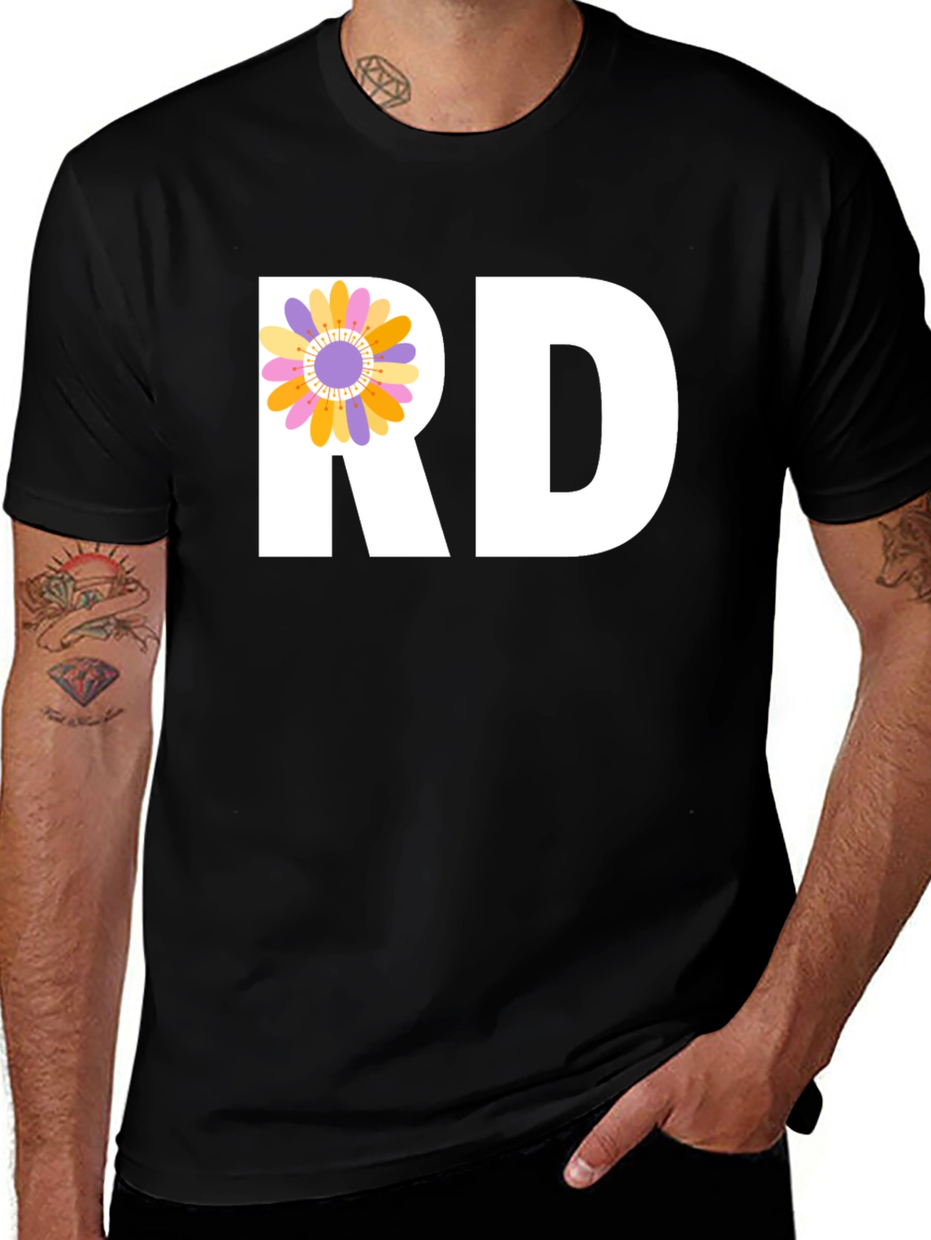 Variant 22 of RD Flower T-Shirt - Unisex Graphic Tee