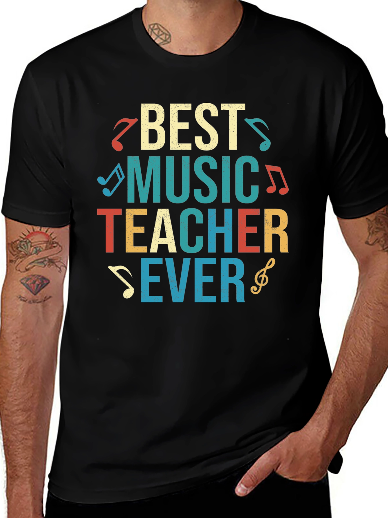 Variant 16 of Best Music Teacher Ever T-Shirt - Musician Gift