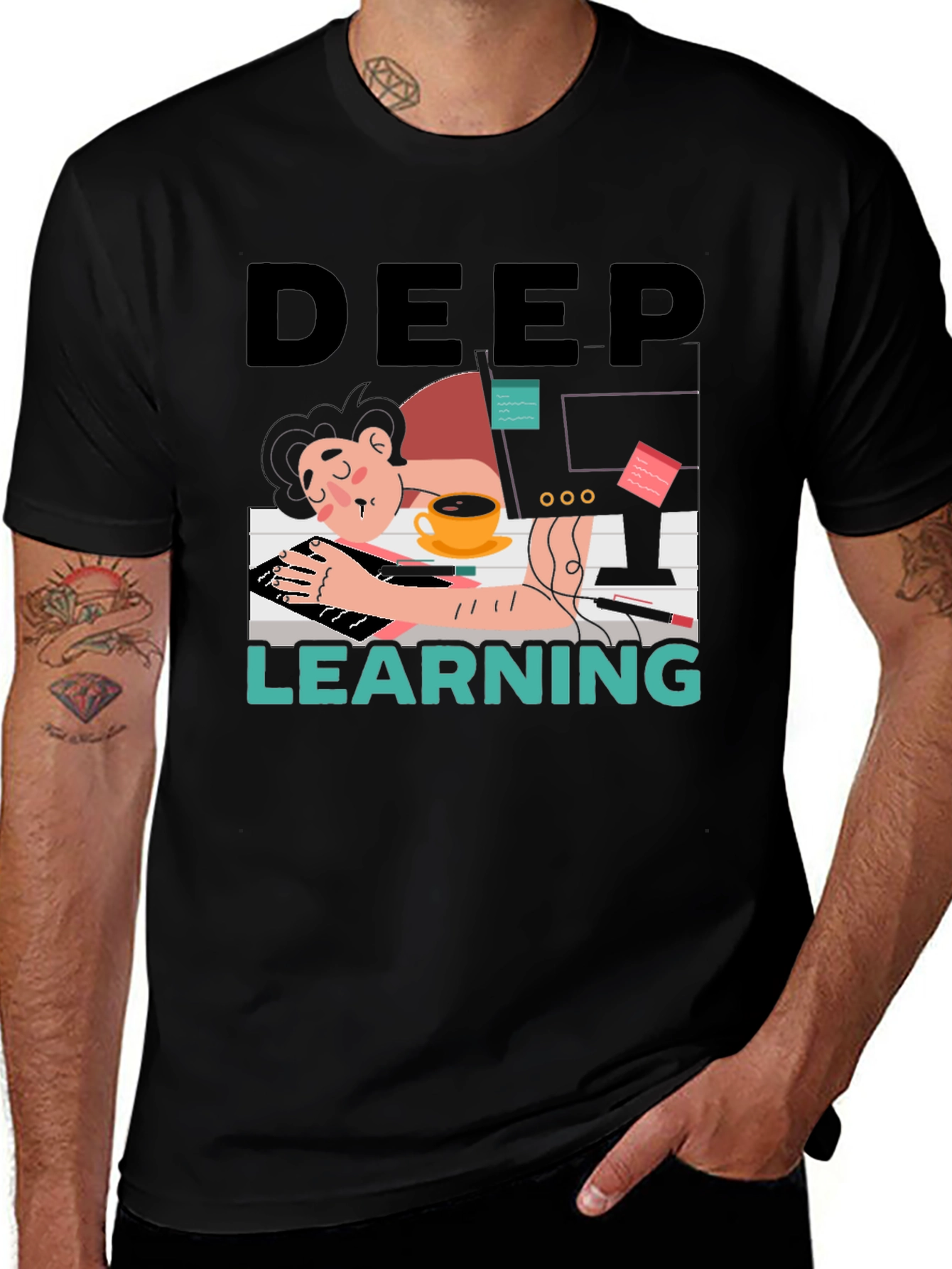 Variant 14 of Deep Learning Graphic T-Shirt