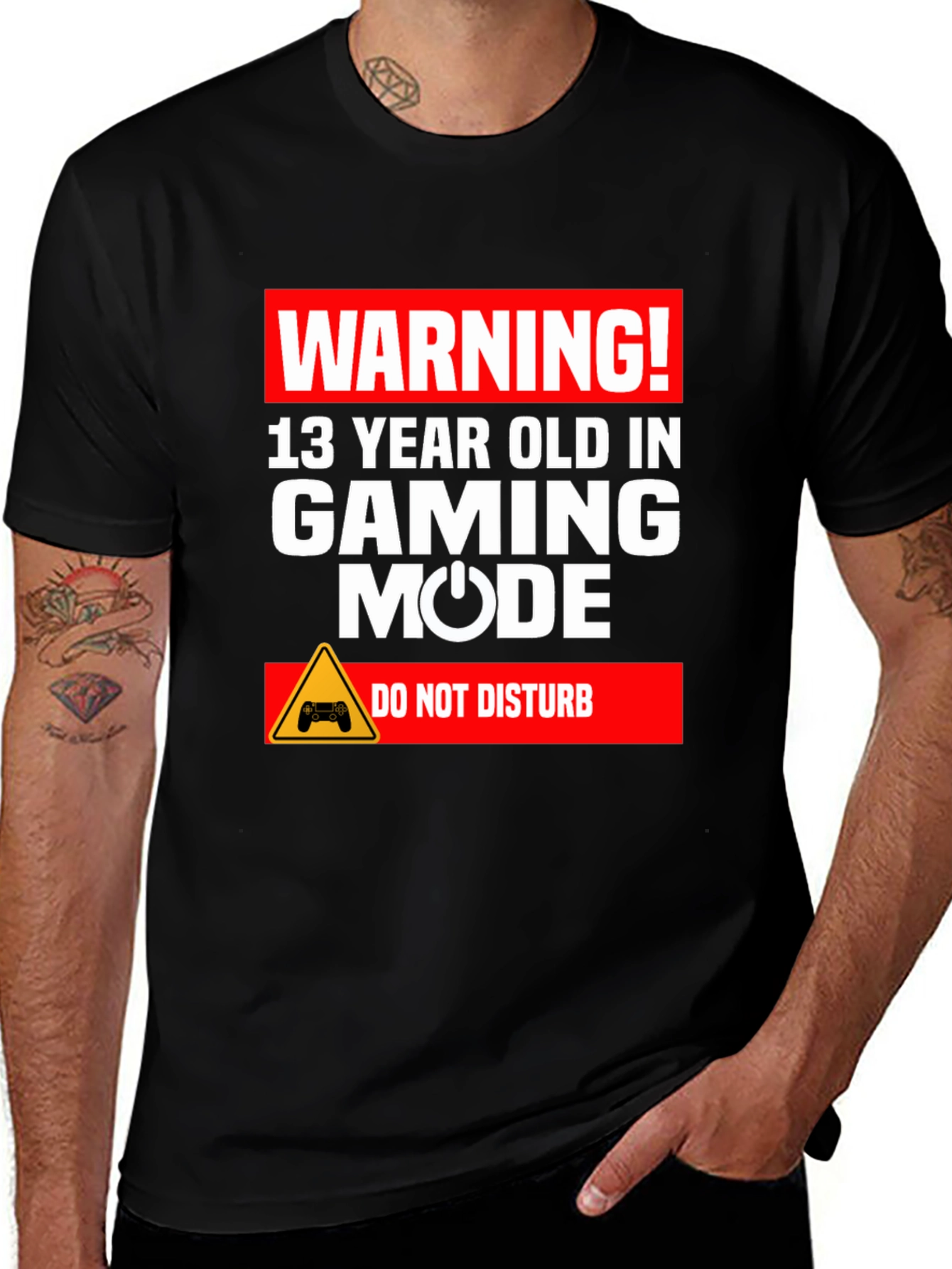 Warning 13 Year Old In Gaming Mode T-Shirt