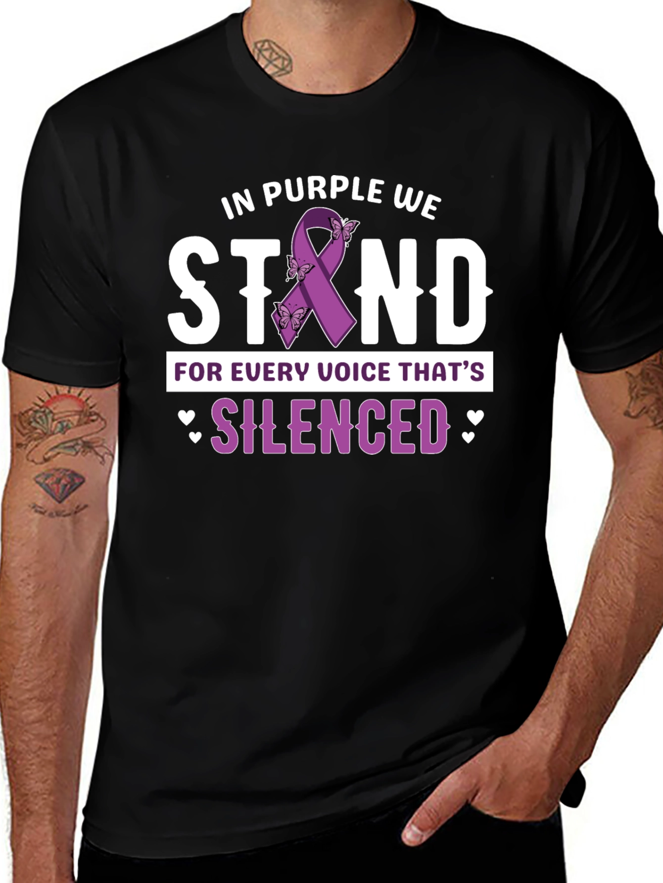 In Purple We Stand T-Shirt