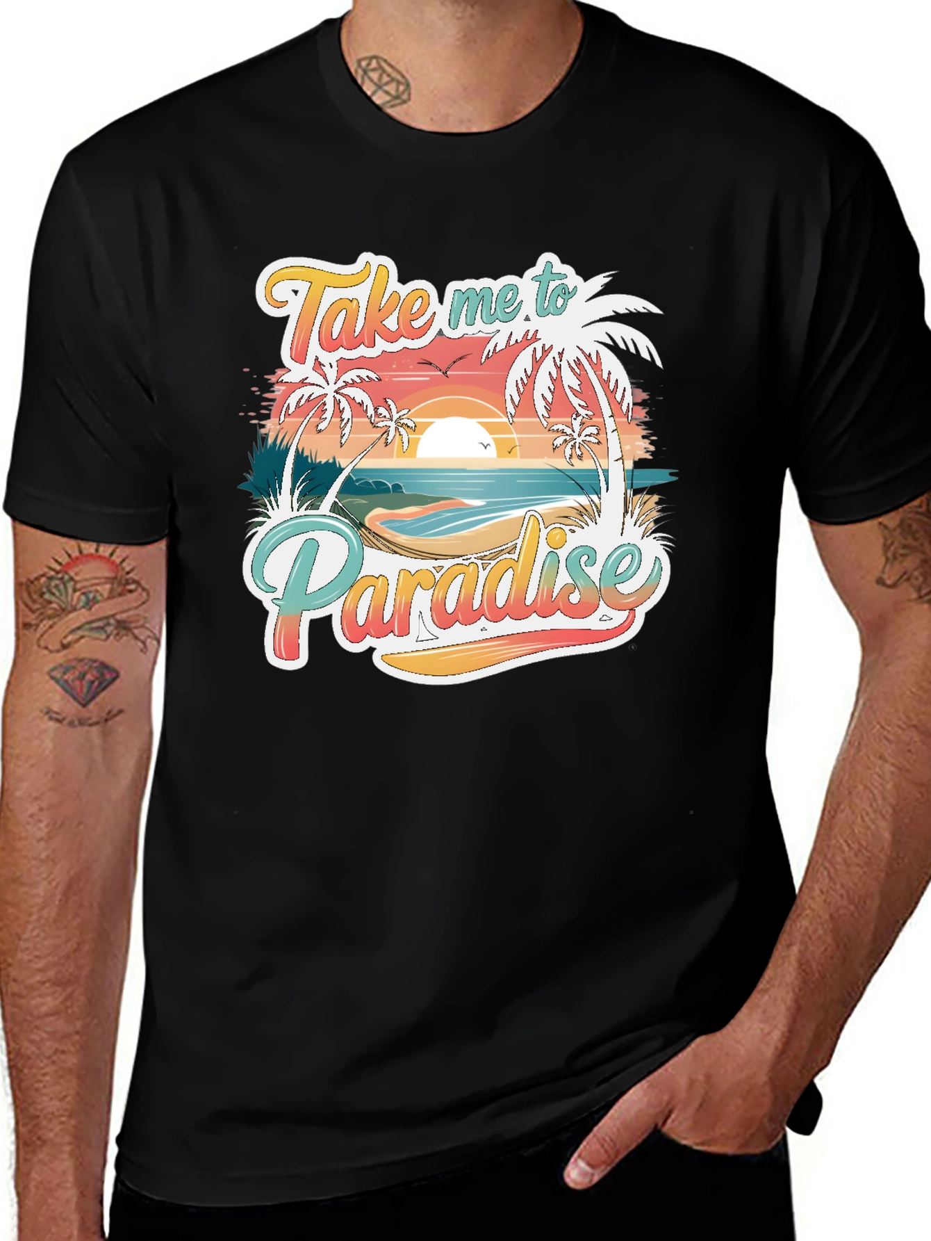 Variant 28 of Take Me to Paradise Graphic Tee