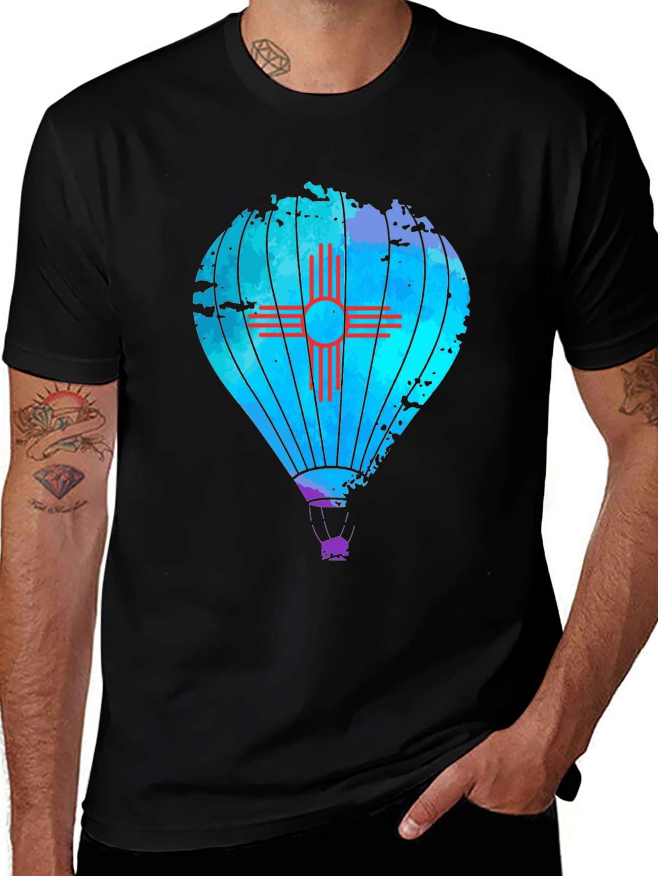 Variant 20 of New Mexico Balloon T-Shirt