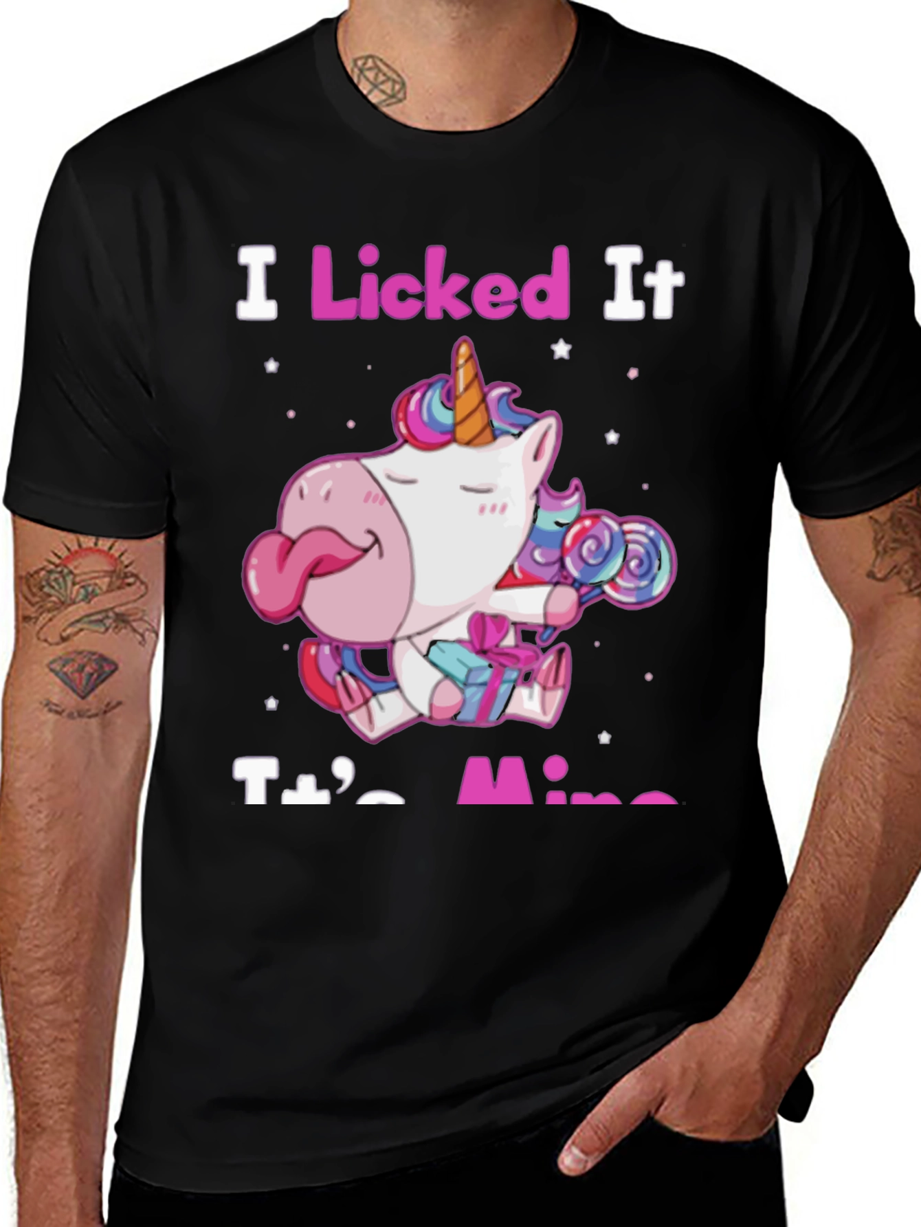 Variant 9 of I Licked It Unicorn T-Shirt