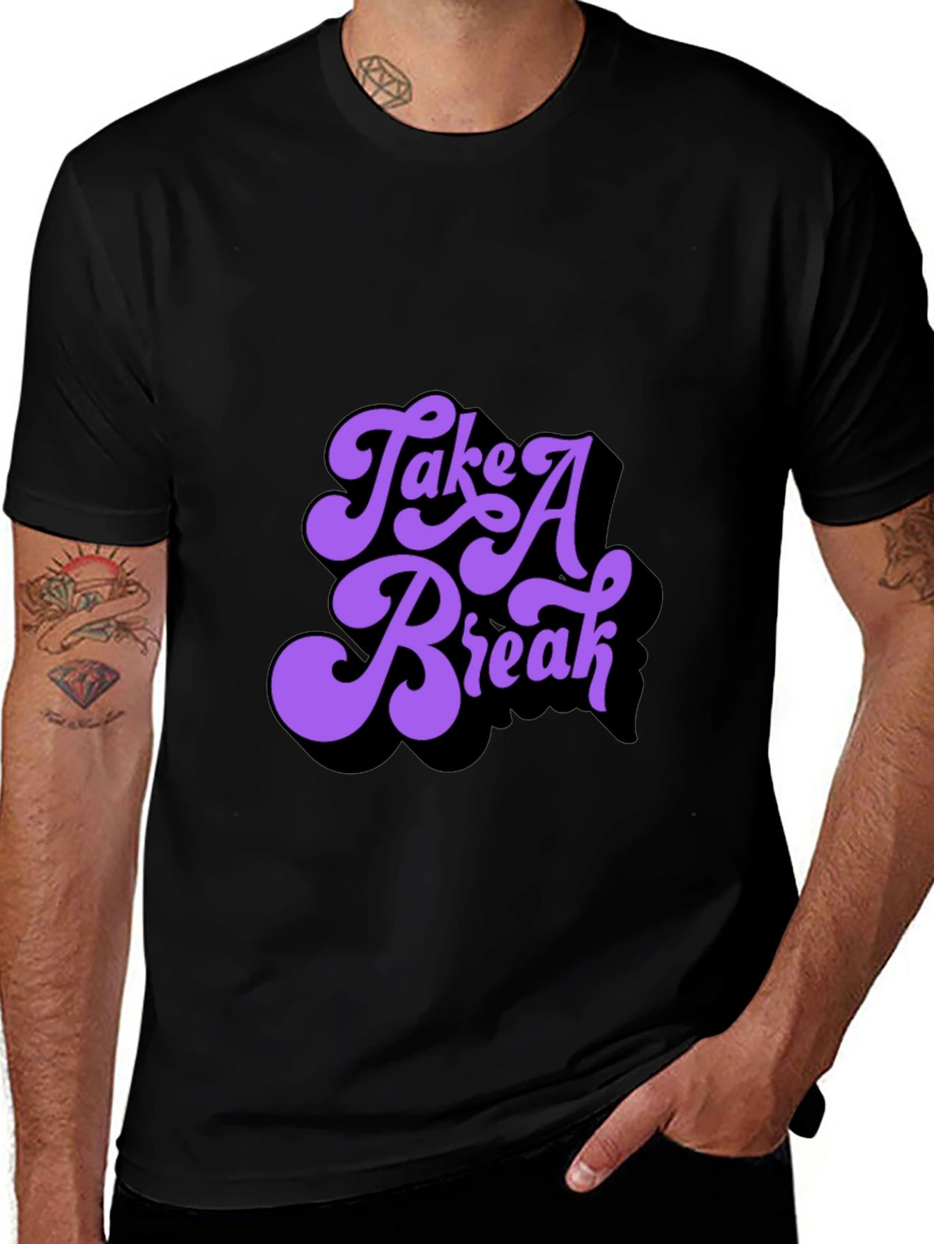 Variant 22 of Take A Break Retro Graphic T-Shirt
