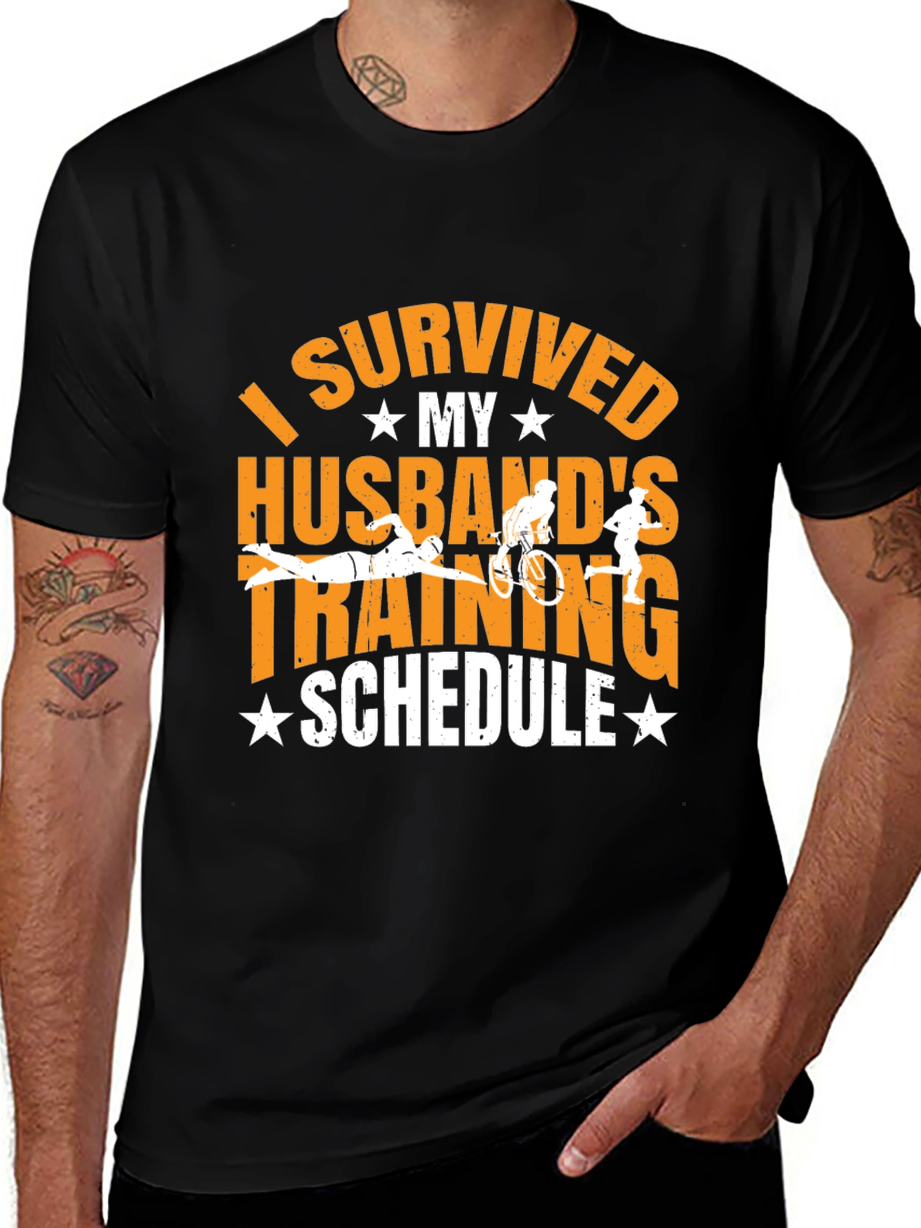 Variant 23 of I Survived Husband's Training T-Shirt