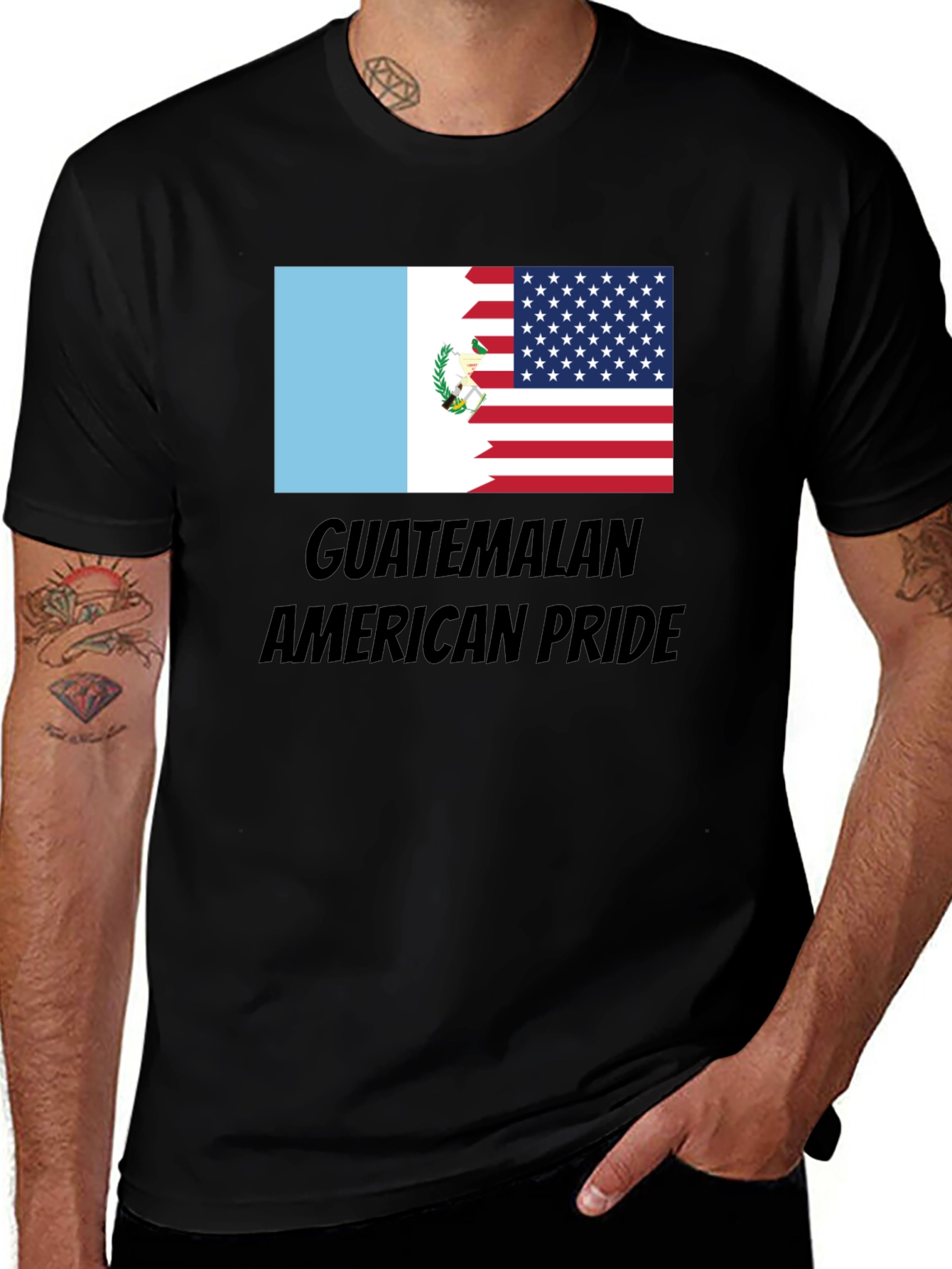 Guatemalan American Pride T-Shirt