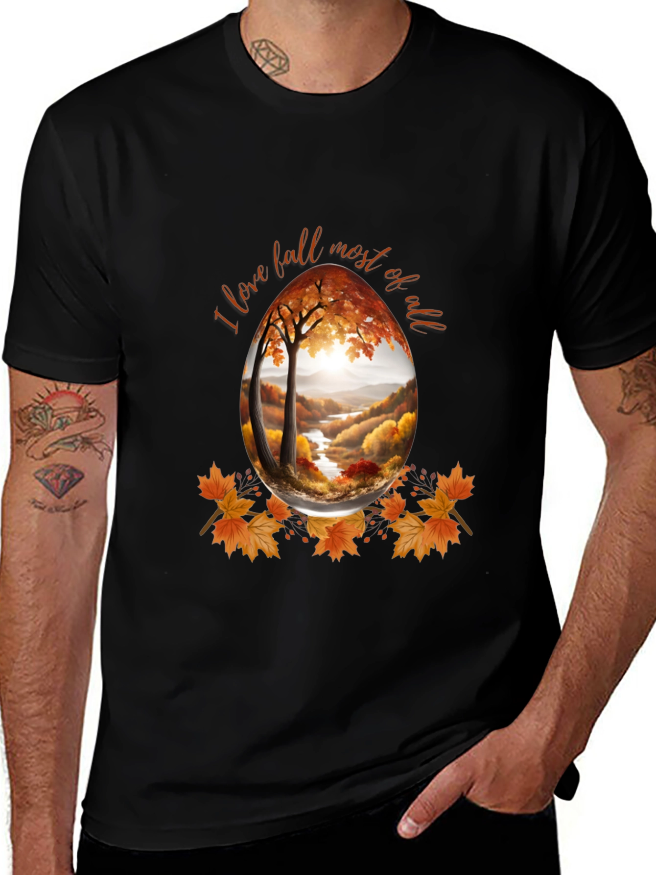Variant 20 of Fall Scenery Graphic Tee