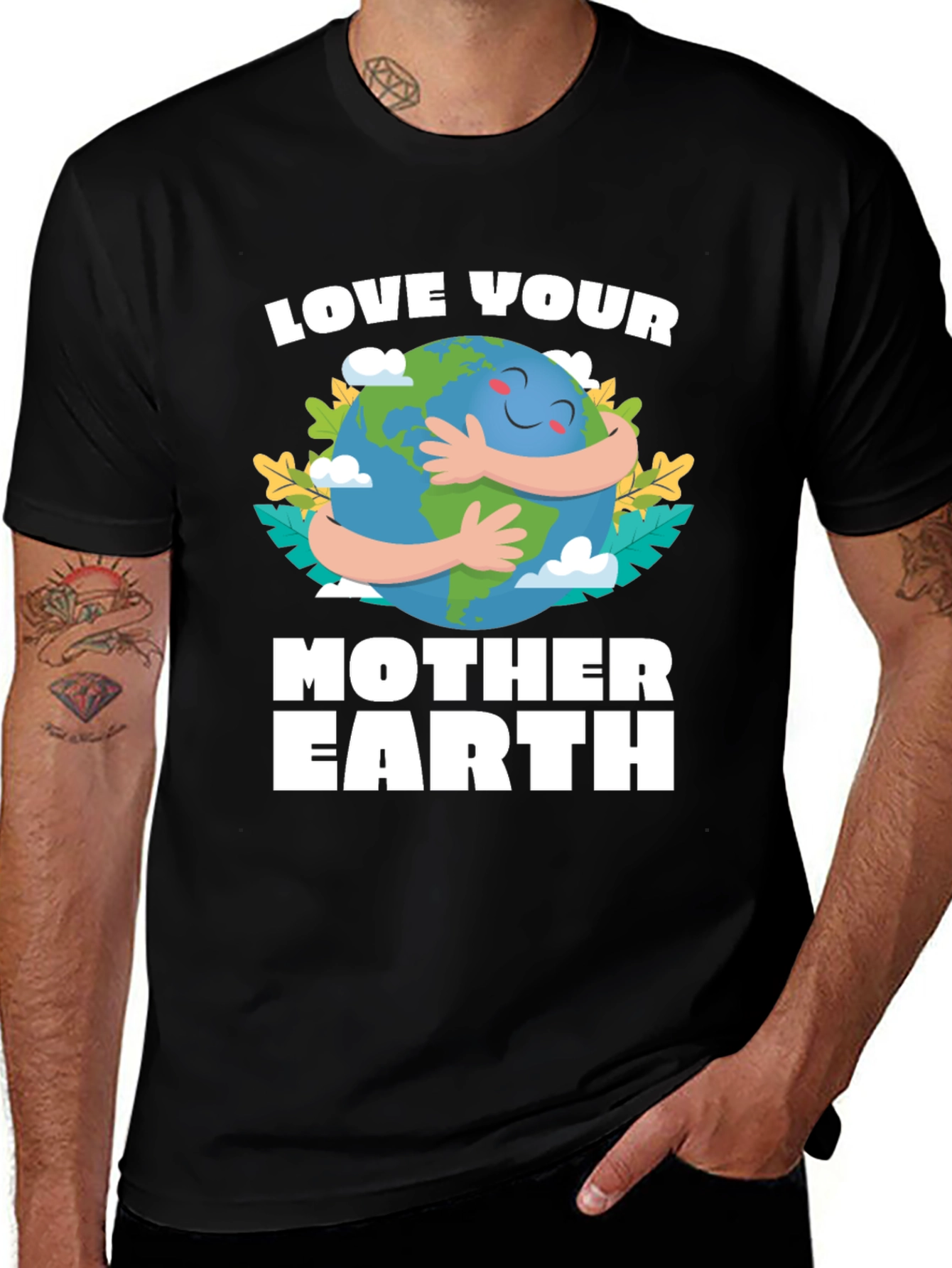 Love Your Mother Earth Graphic T-Shirt