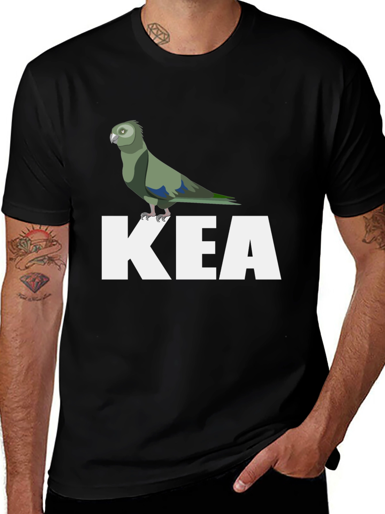 Kea Parrot T-Shirt - Bird Lover Tee