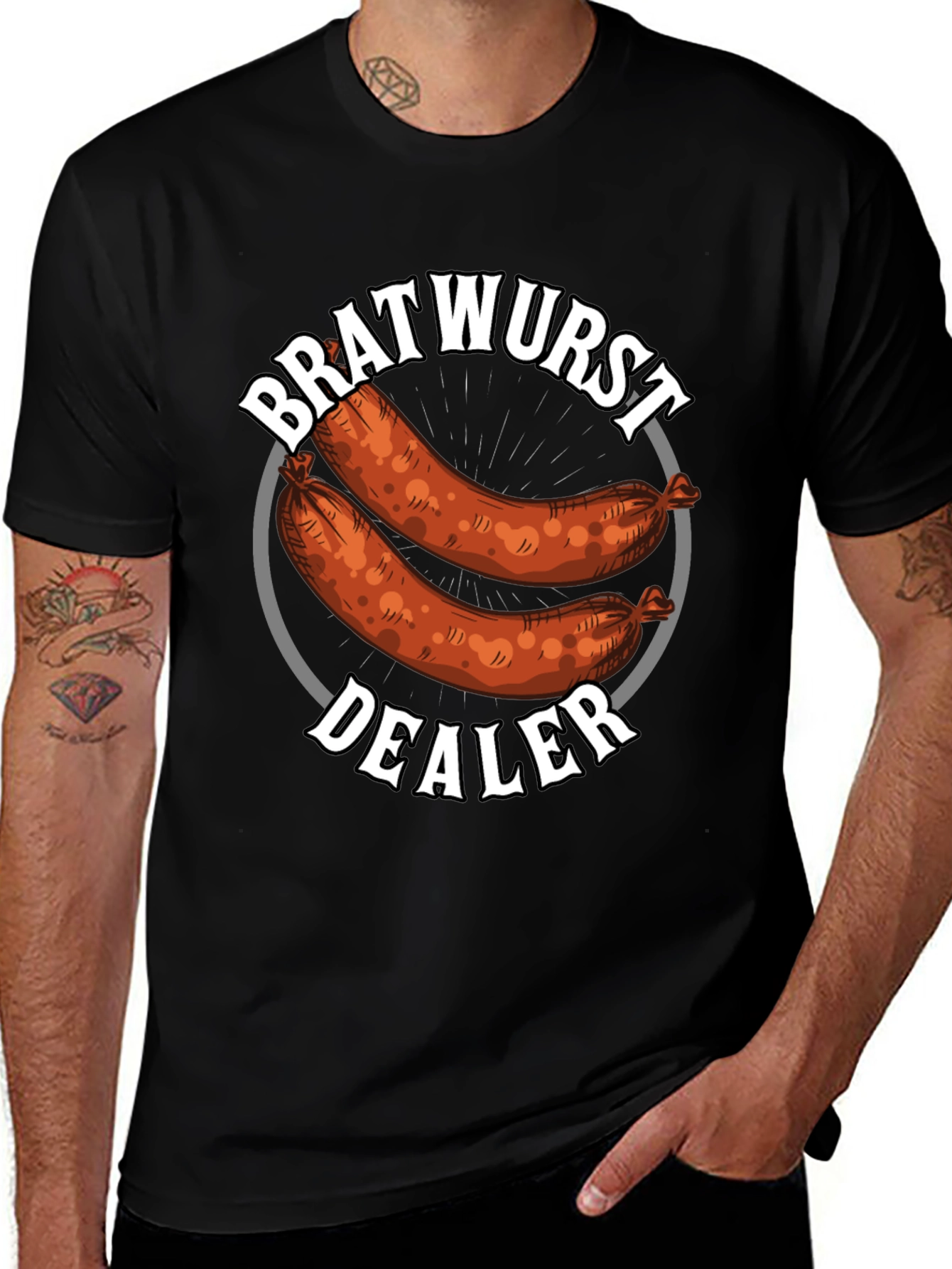 Variant 4 of Bratwurst Dealer T-Shirt