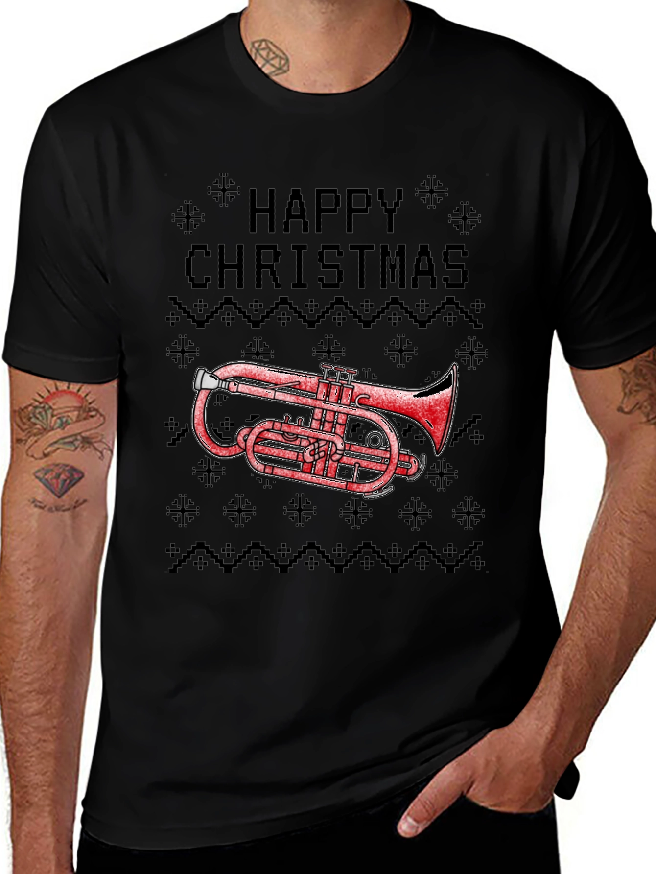 Happy Christmas Cornet T-Shirt