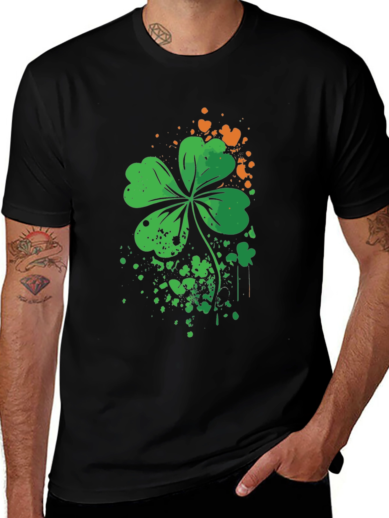Variant 25 of St. Patrick's Day Shamrock T-Shirt