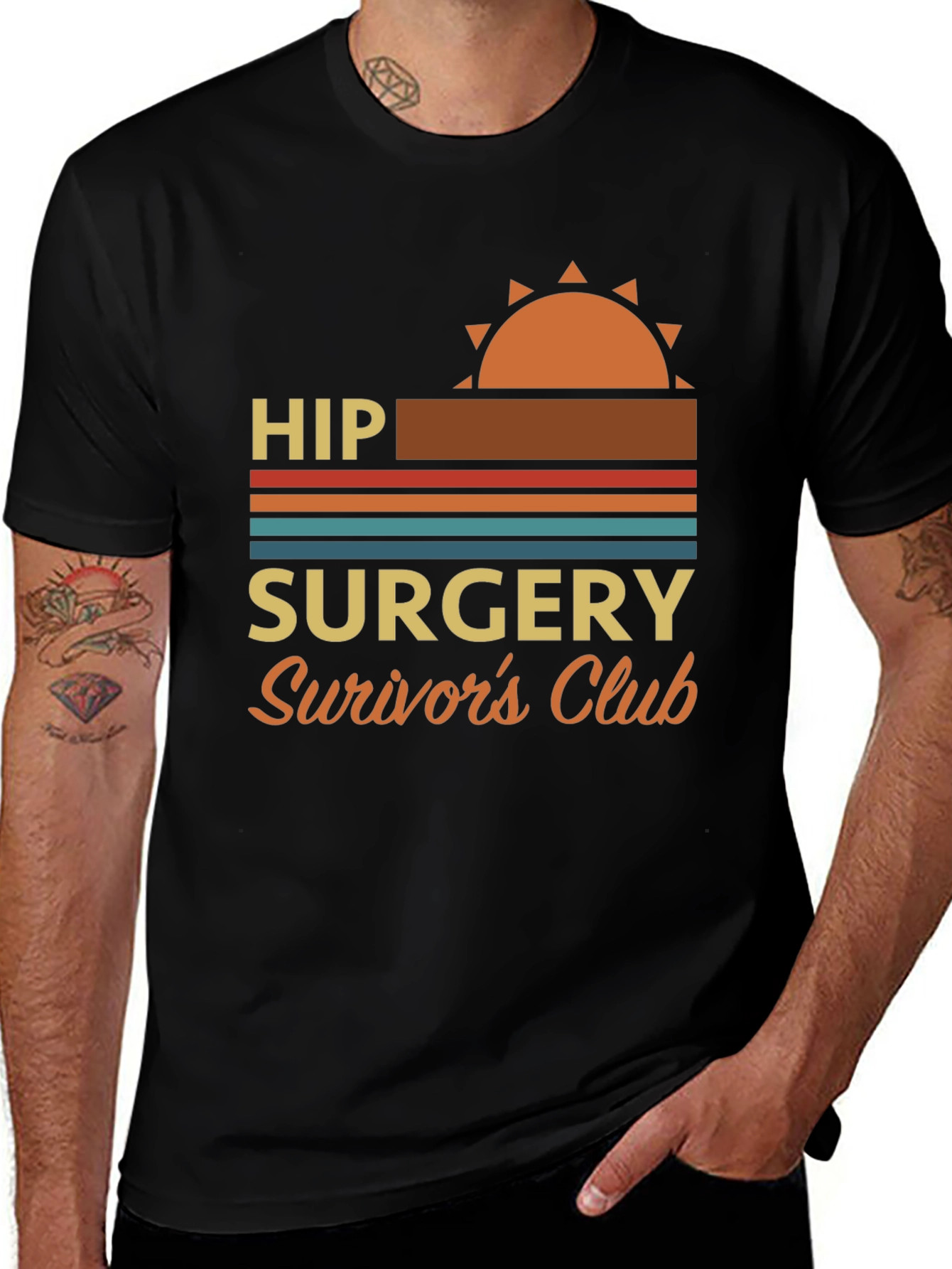 Variant 20 of Hip Surgery Survivor's Club Graphic Tee